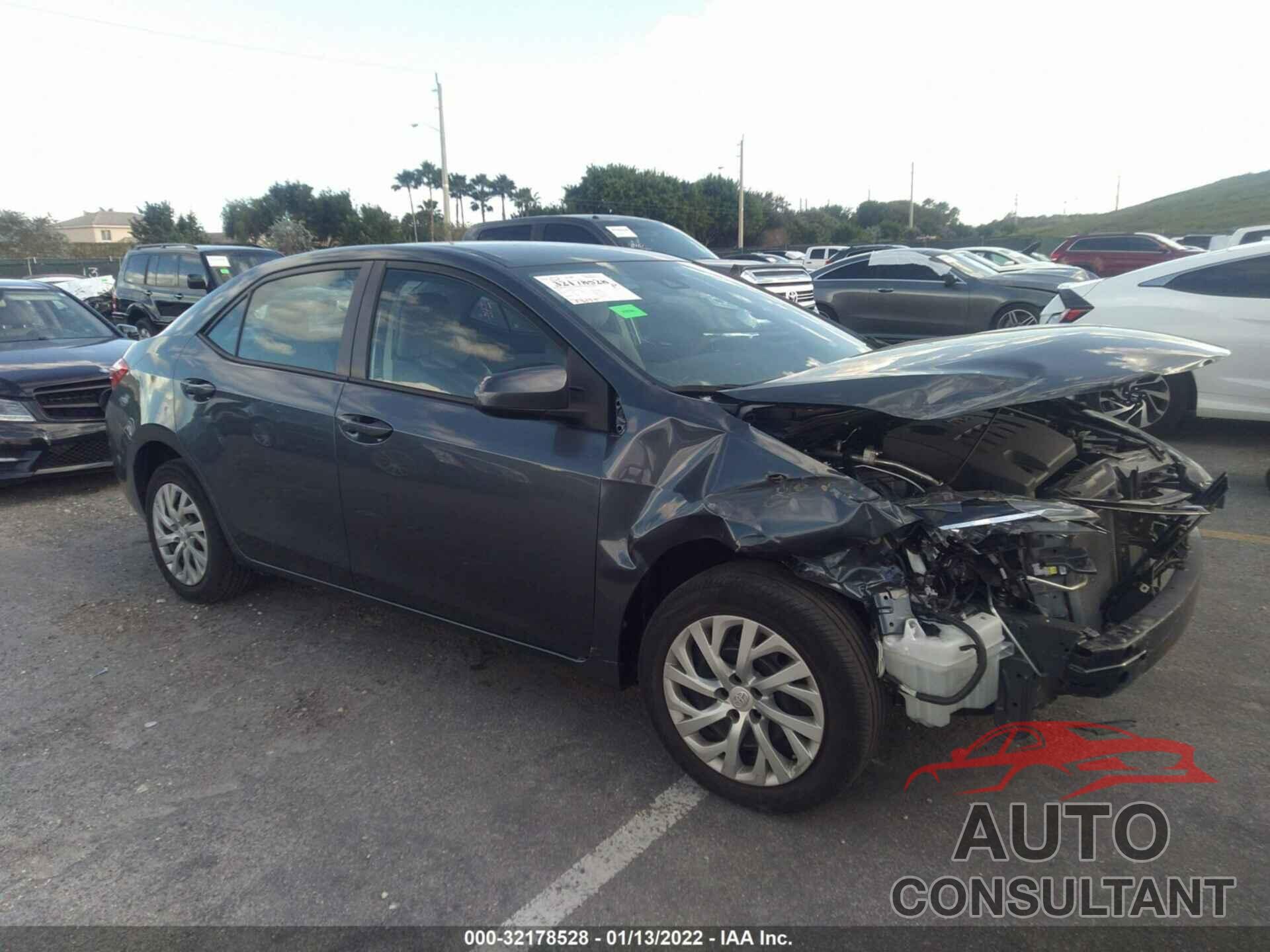 TOYOTA COROLLA 2017 - 2T1BURHE7HC792070