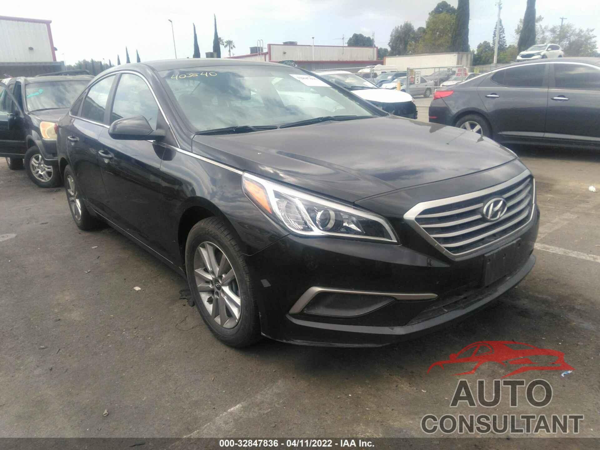 HYUNDAI SONATA 2017 - 5NPE24AF7HH543841