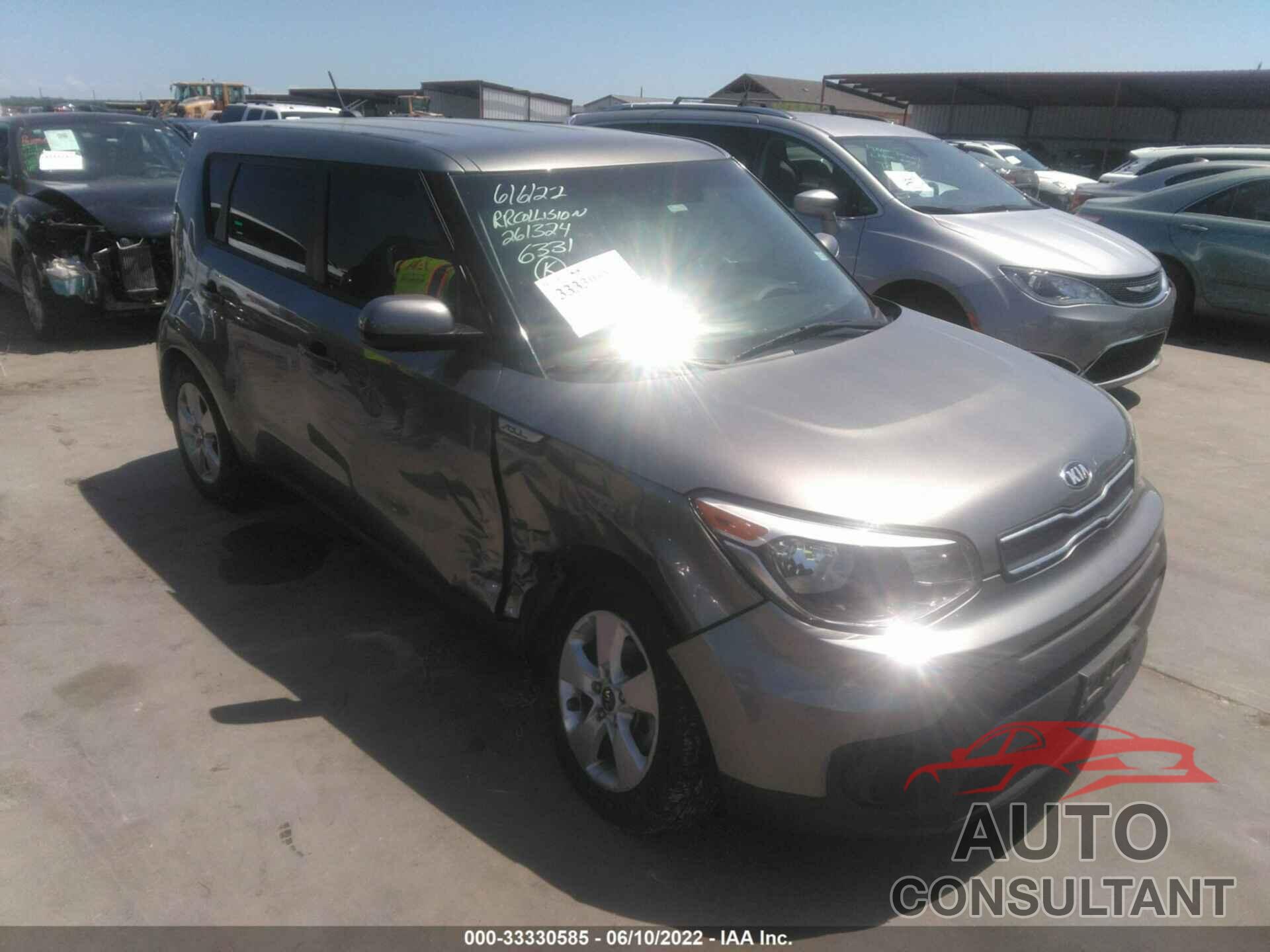 KIA SOUL 2018 - KNDJN2A27J7599067