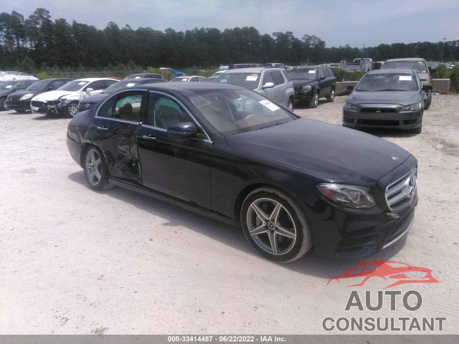 MERCEDES-BENZ E-CLASS 2018 - WDDZF6GBXJA455505