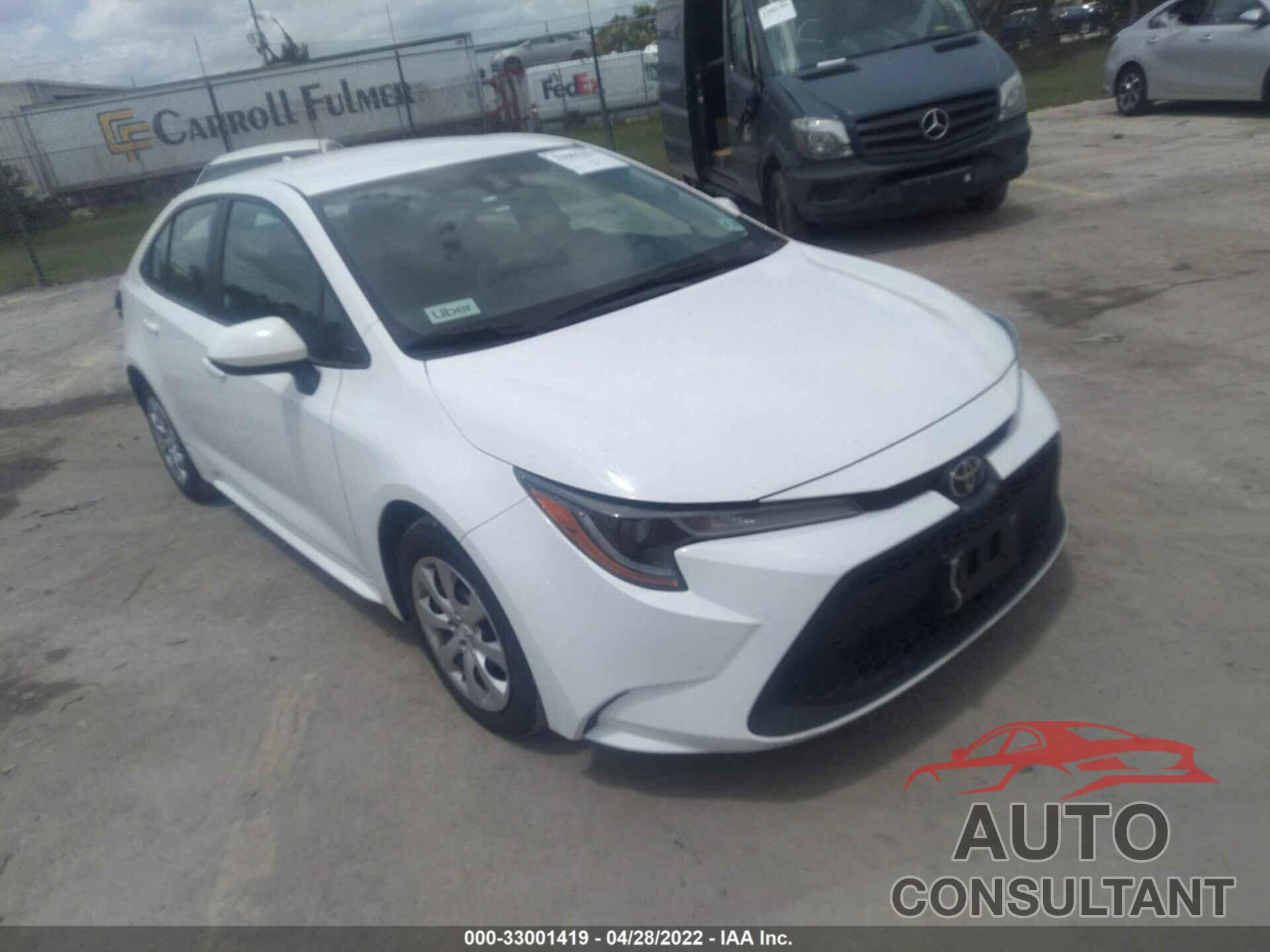 TOYOTA COROLLA 2020 - 5YFEPRAE5LP023753