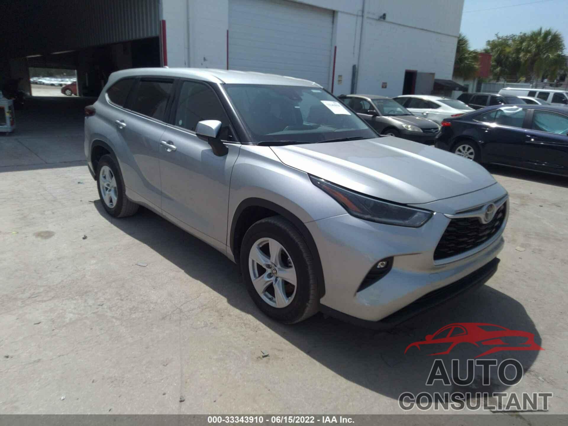 TOYOTA HIGHLANDER 2021 - 5TDZZRAH4MS068374