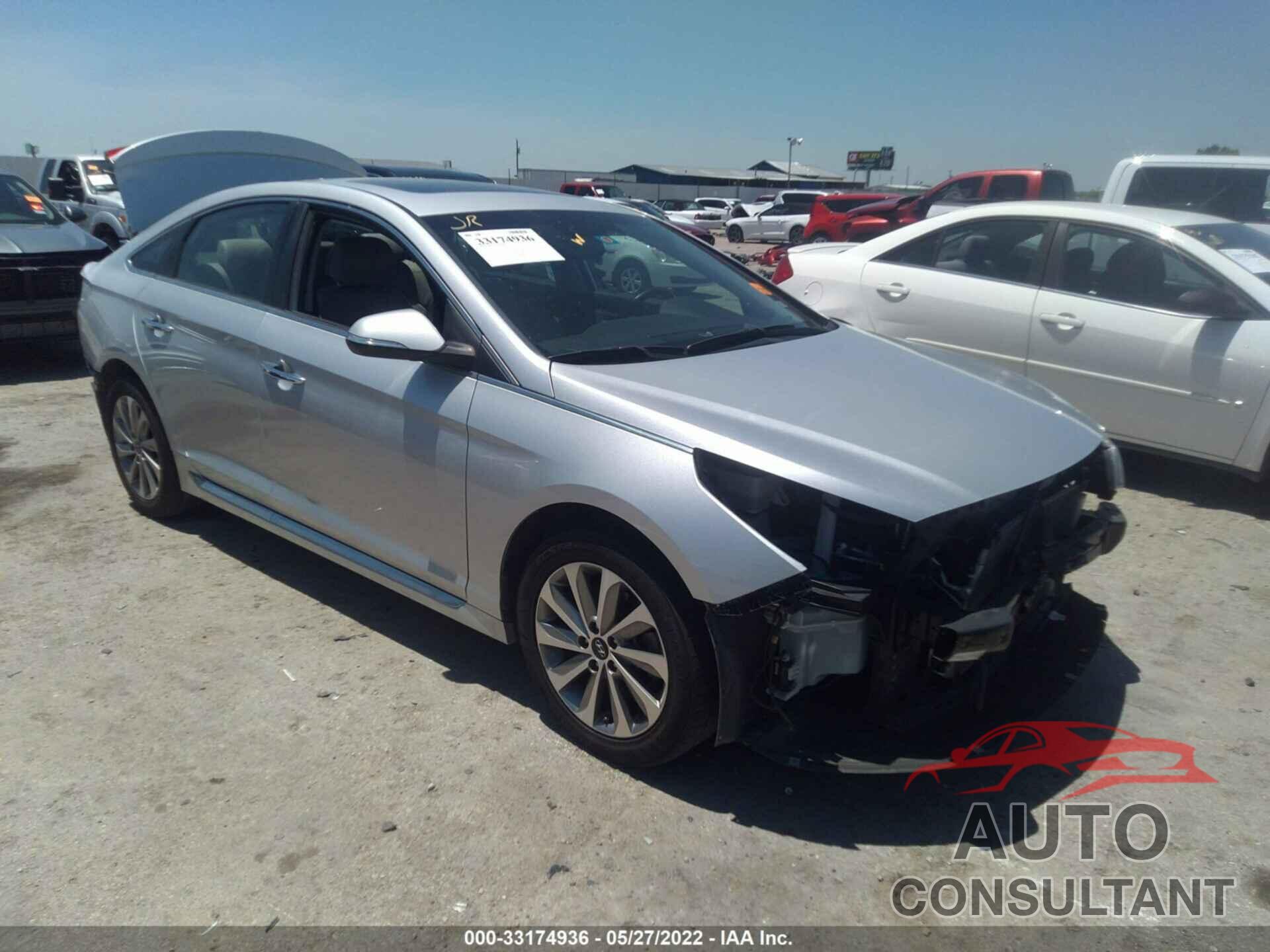 HYUNDAI SONATA 2017 - 5NPE34AF1HH475677