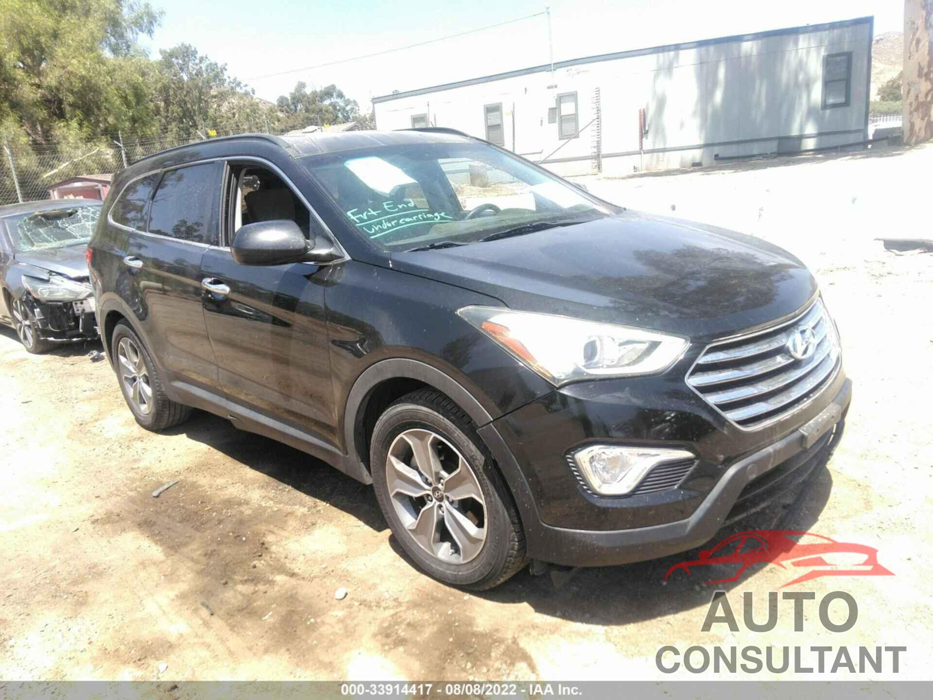 HYUNDAI SANTA FE 2016 - KM8SM4HF6GU144289