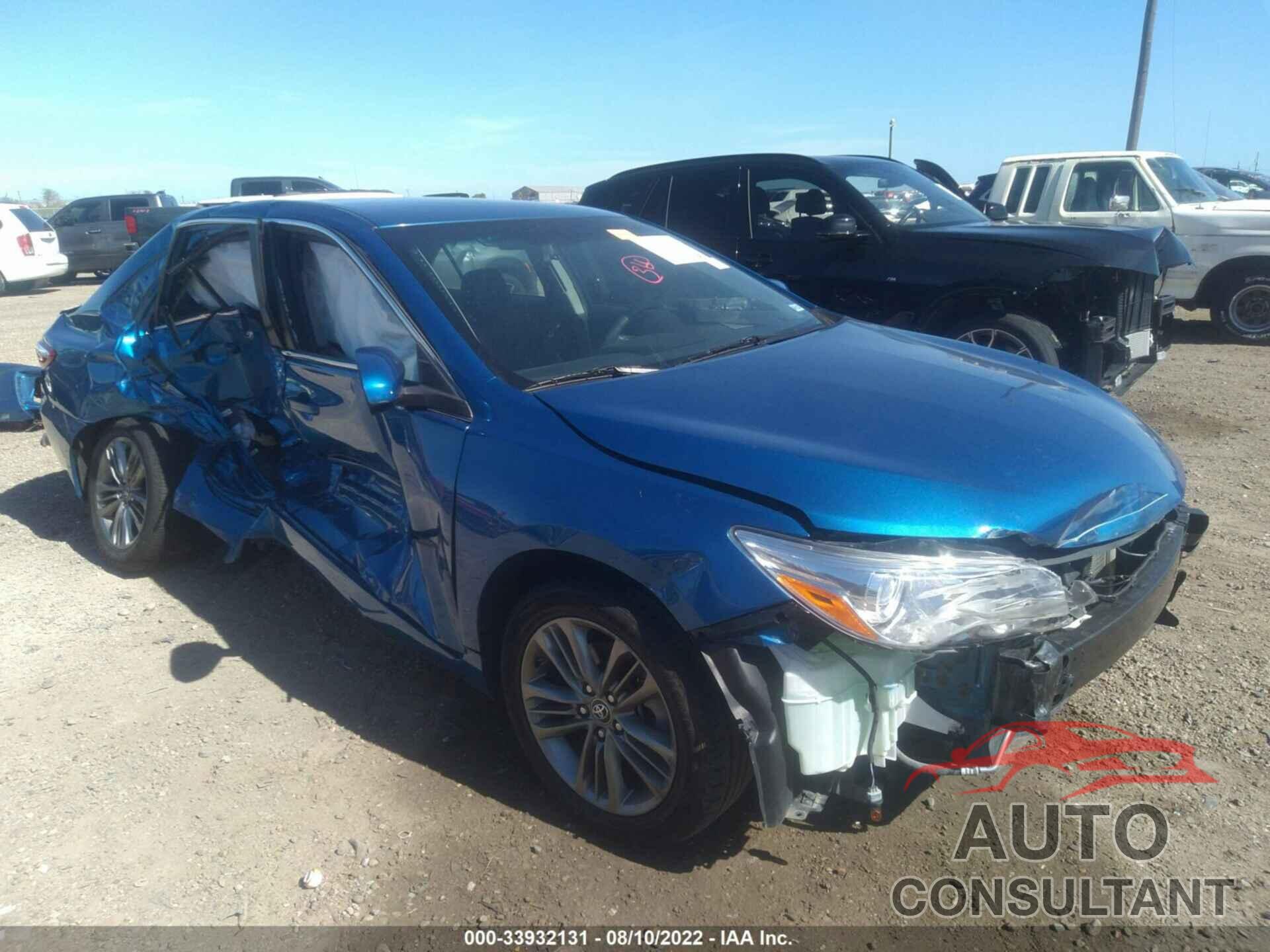 TOYOTA CAMRY 2017 - 4T1BF1FK7HU653124