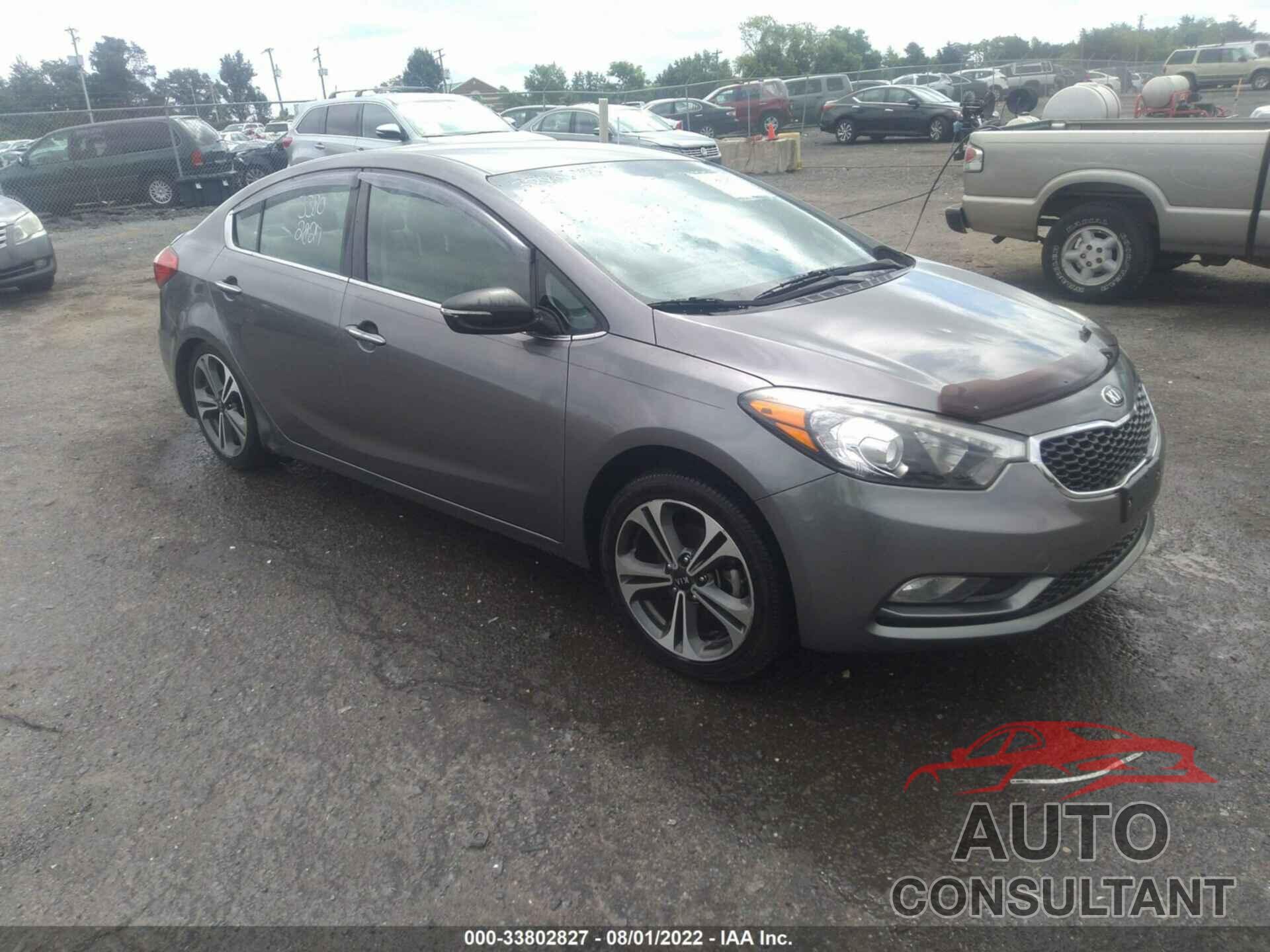 KIA FORTE 2016 - KNAFX4A88G5480140