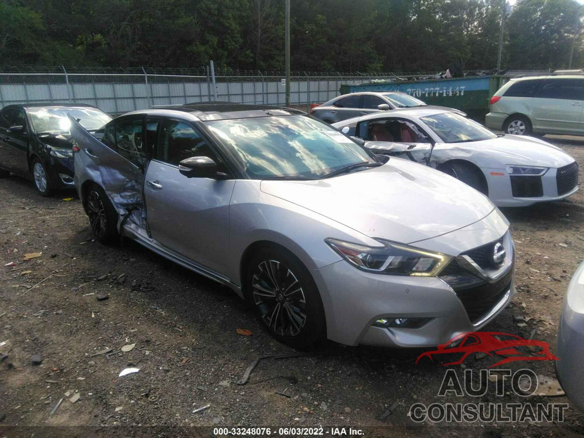 NISSAN MAXIMA 2016 - 1N4AA6AP1GC407677