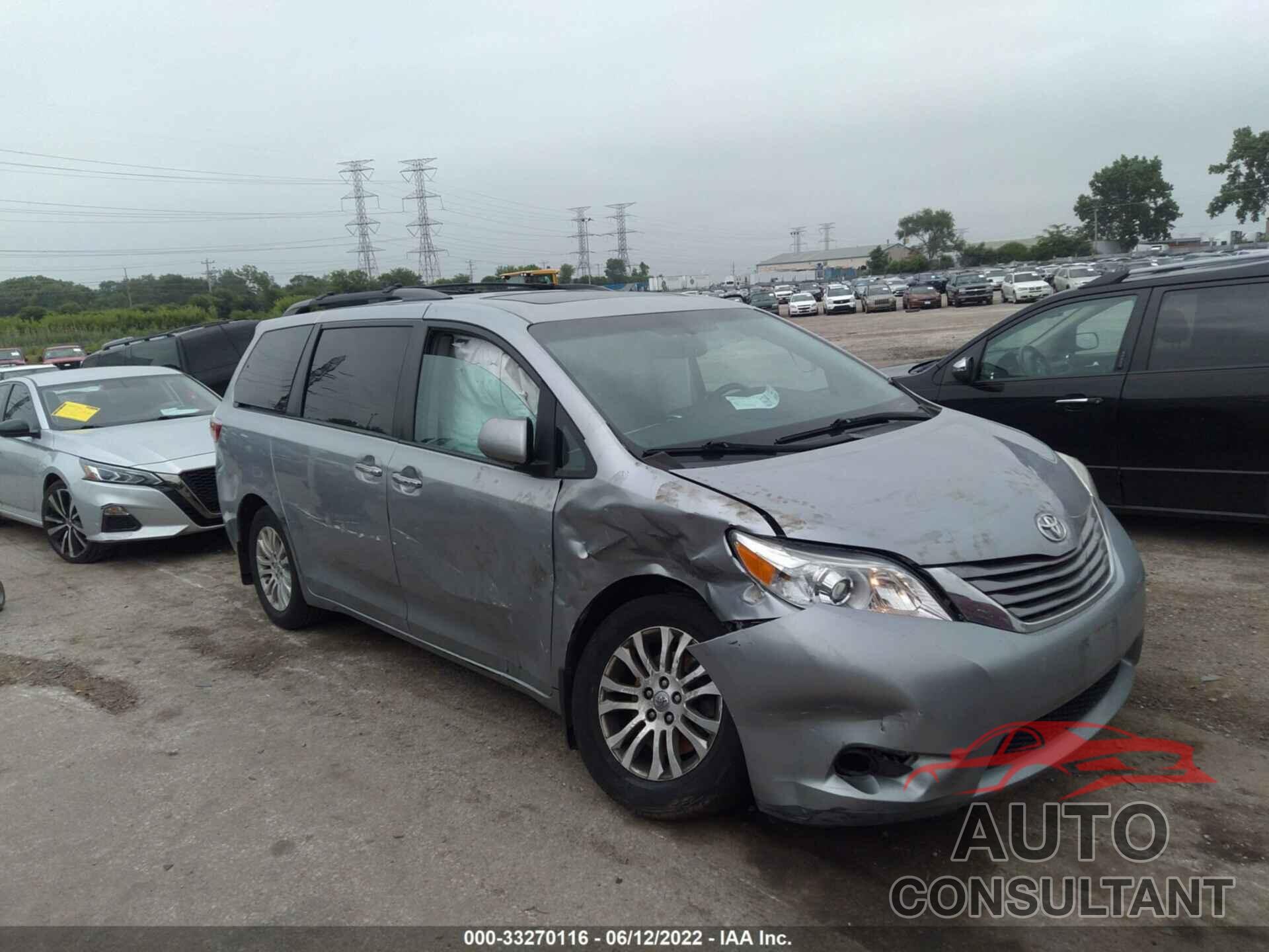 TOYOTA SIENNA 2016 - 5TDYK3DC7GS737111