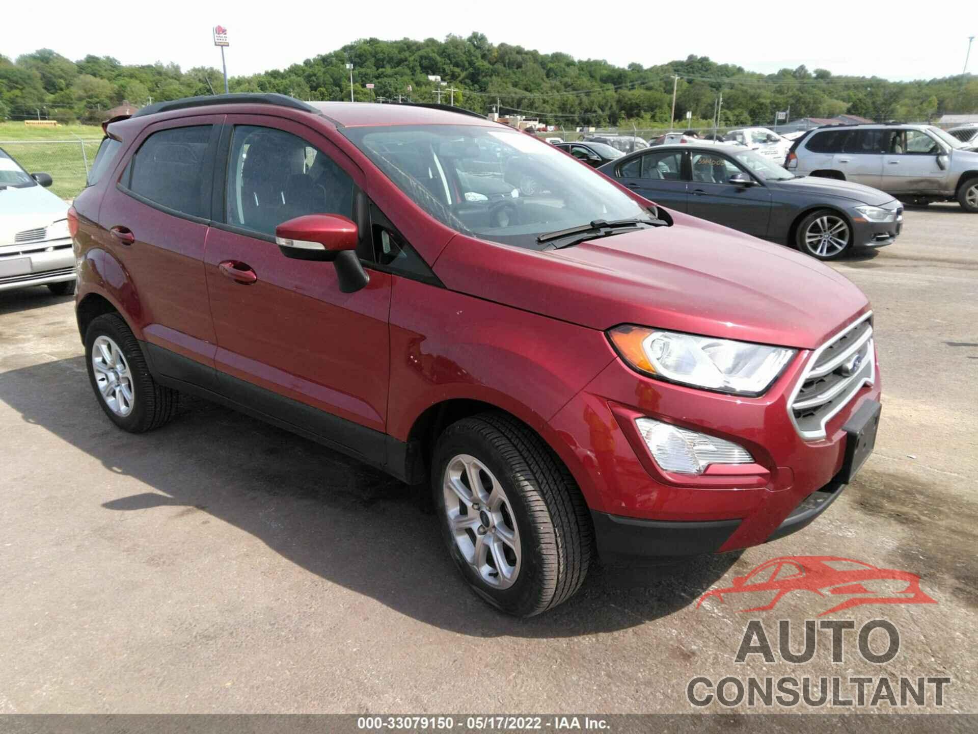 FORD ECOSPORT 2020 - MAJ6S3GL2LC370204