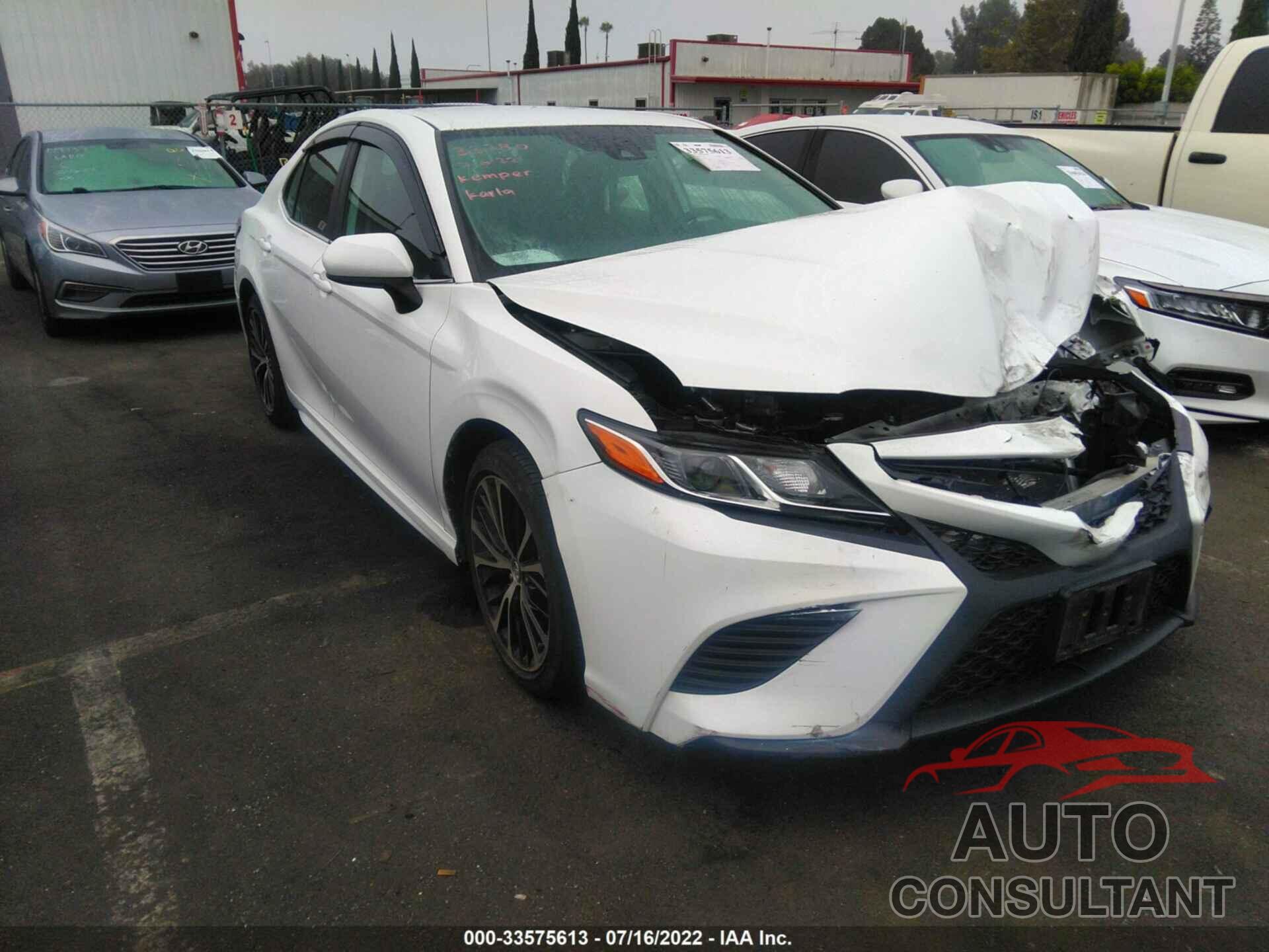 TOYOTA CAMRY 2019 - 4T1B11HK7KU166525