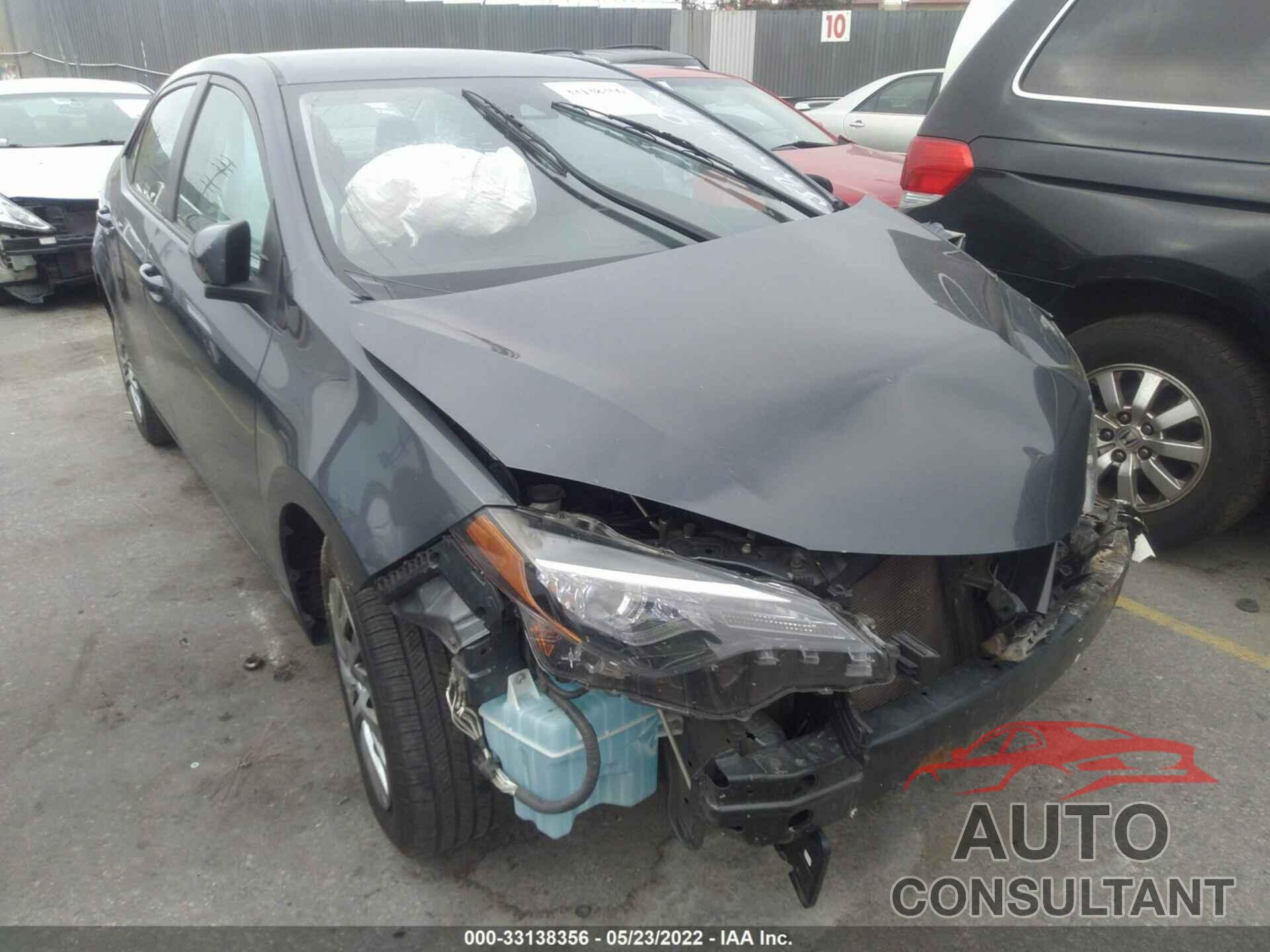 TOYOTA COROLLA 2018 - 5YFBURHE9JP760436