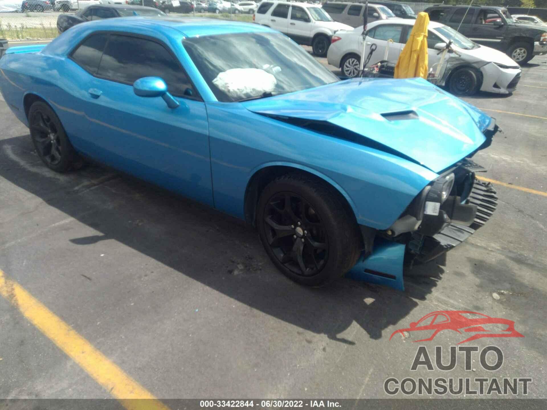 DODGE CHALLENGER 2016 - 2C3CDZAG2GH107952