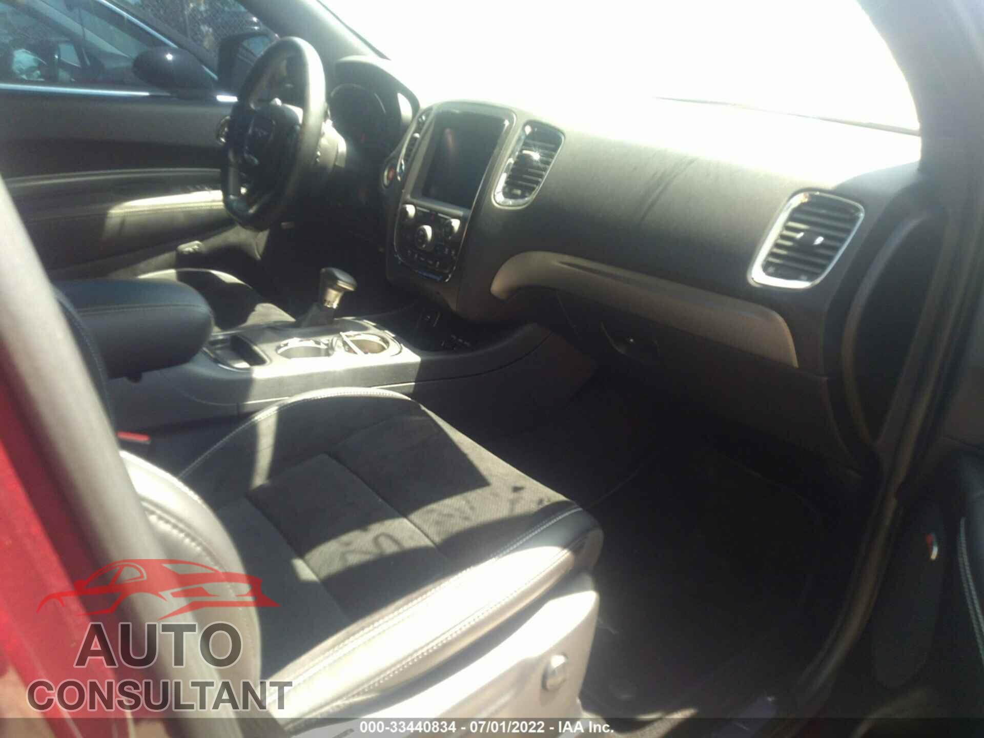 DODGE DURANGO 2018 - 1C4SDJGJ9JC218357
