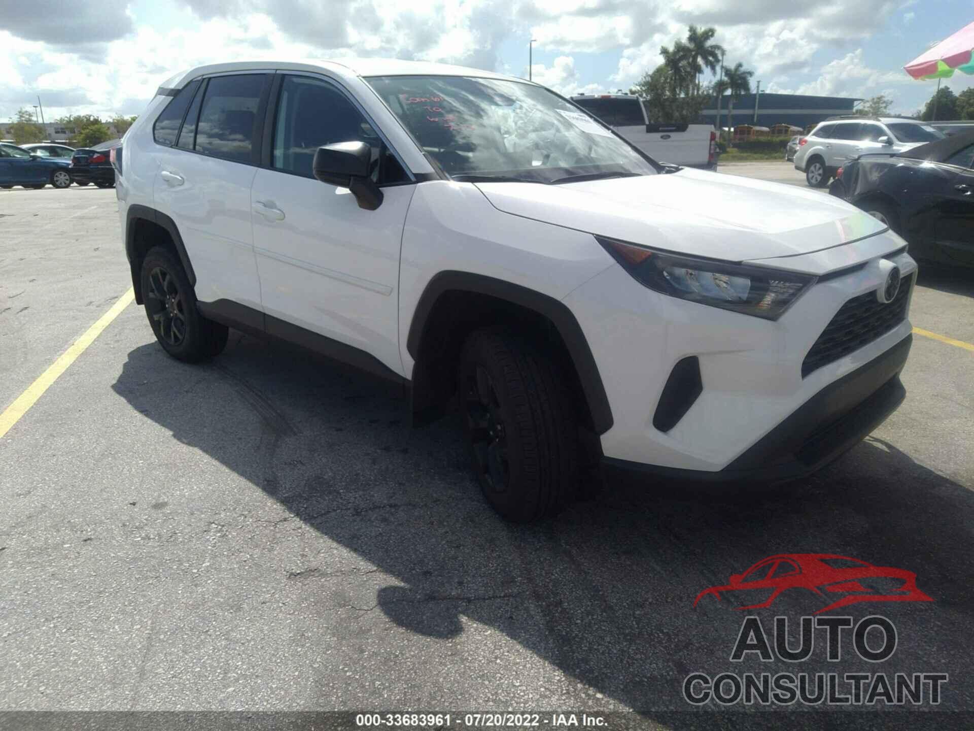 TOYOTA RAV4 2022 - 2T3H1RFV1NC186787