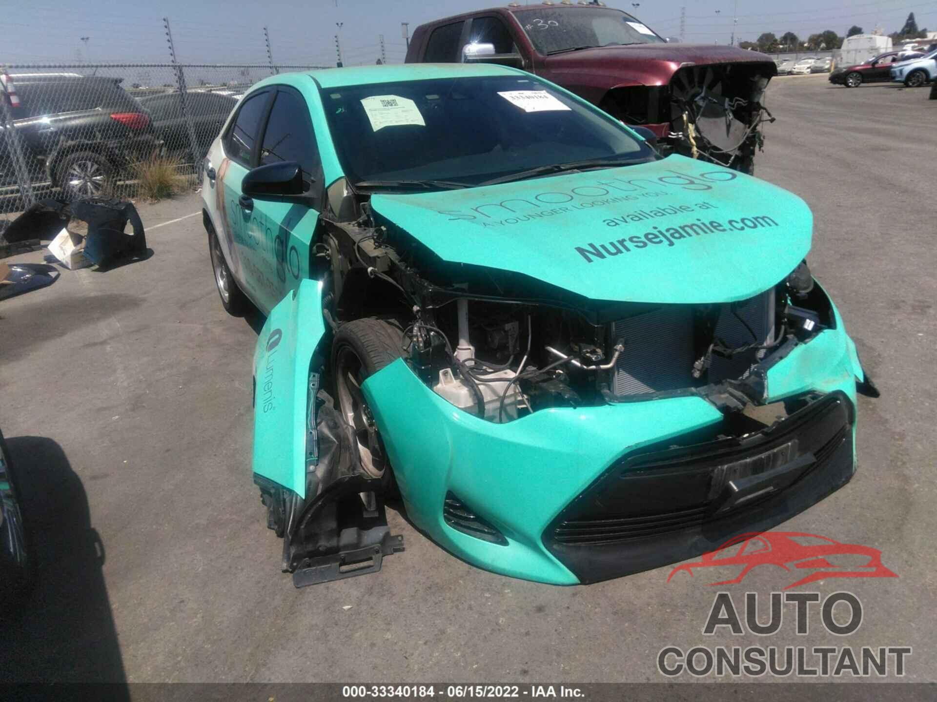 TOYOTA COROLLA 2018 - 5YFBURHEXJP800152