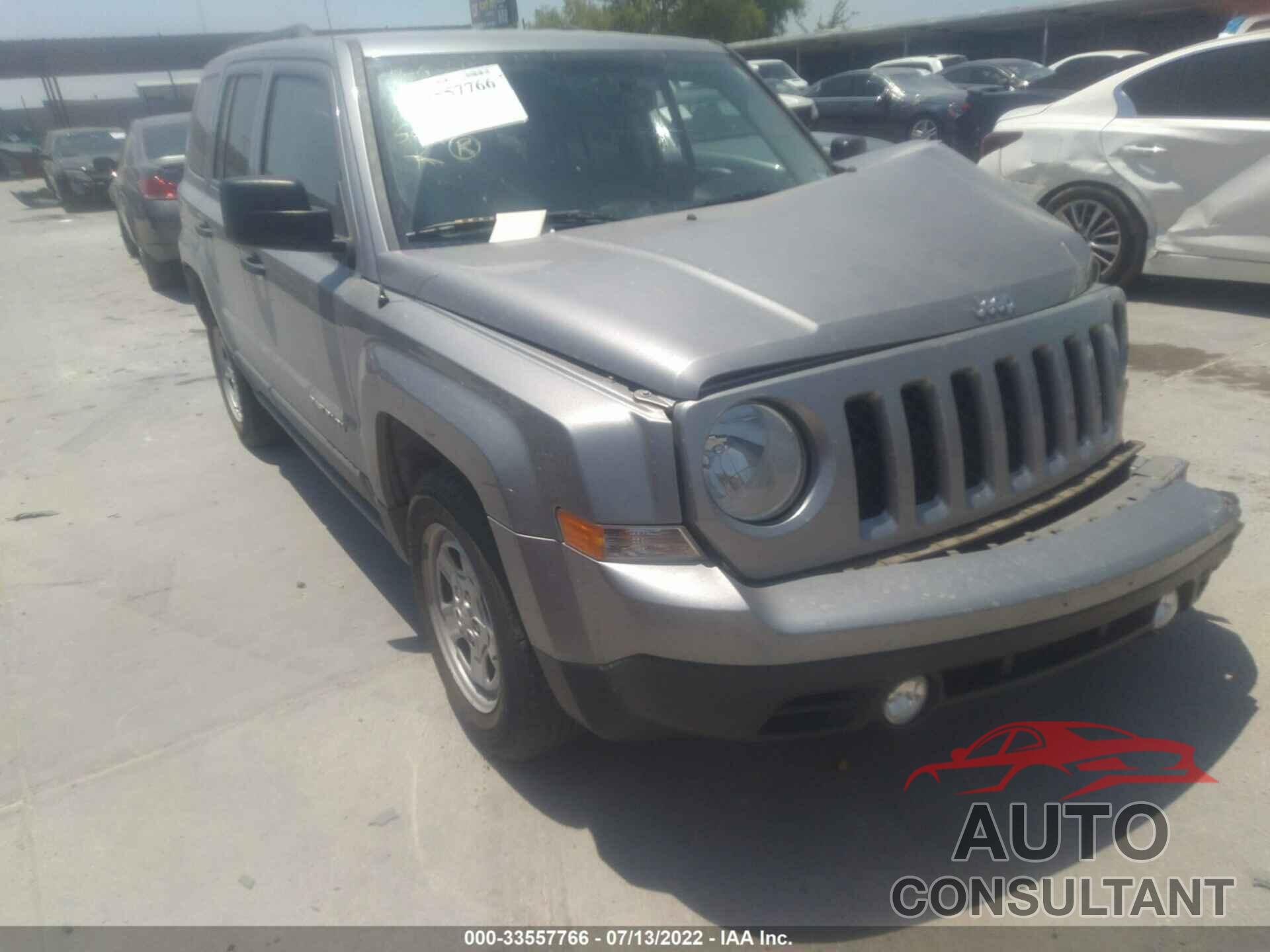 JEEP PATRIOT 2016 - 1C4NJPBA2GD809214