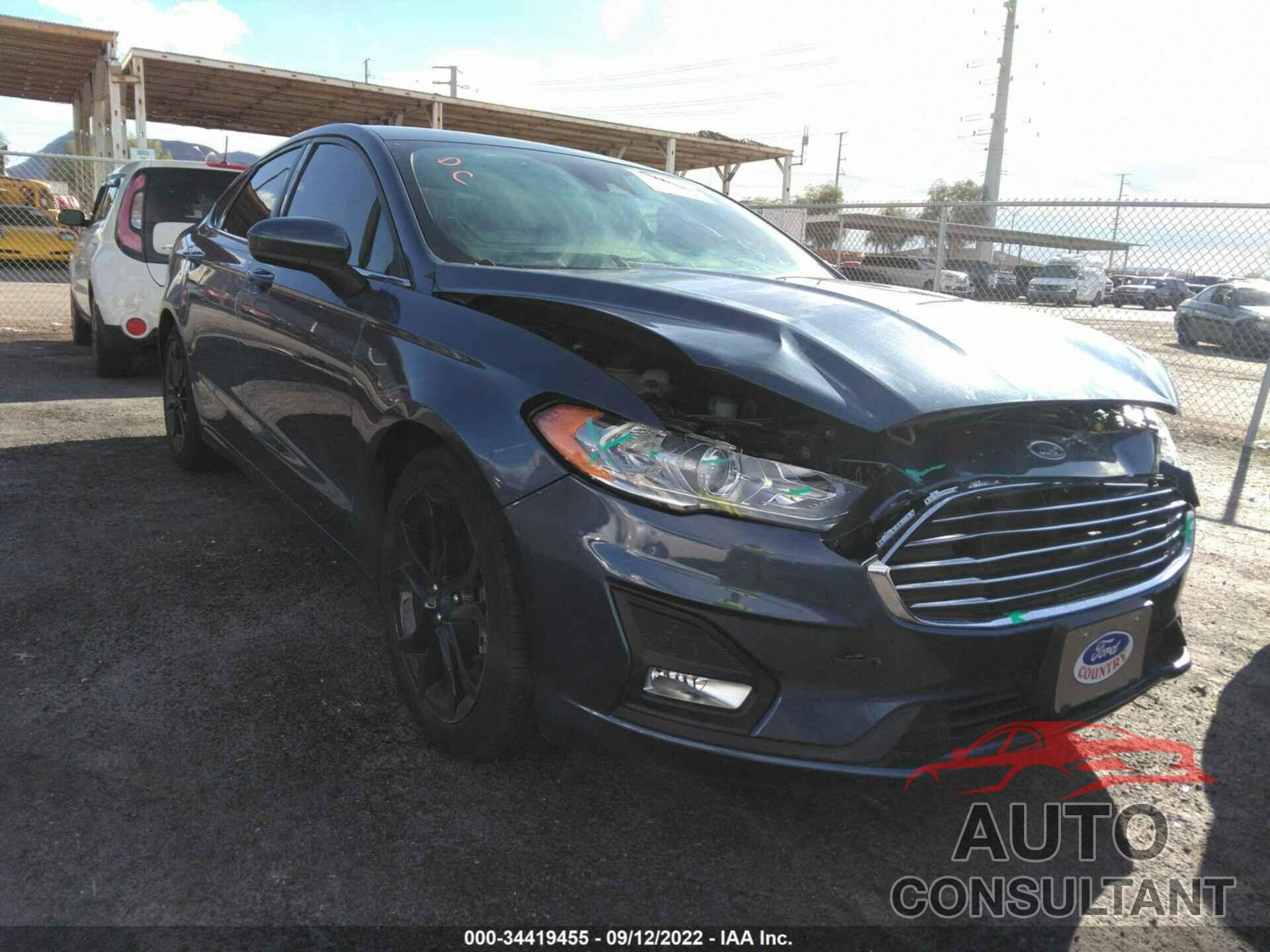 FORD FUSION 2019 - 3FA6P0HDXKR251923