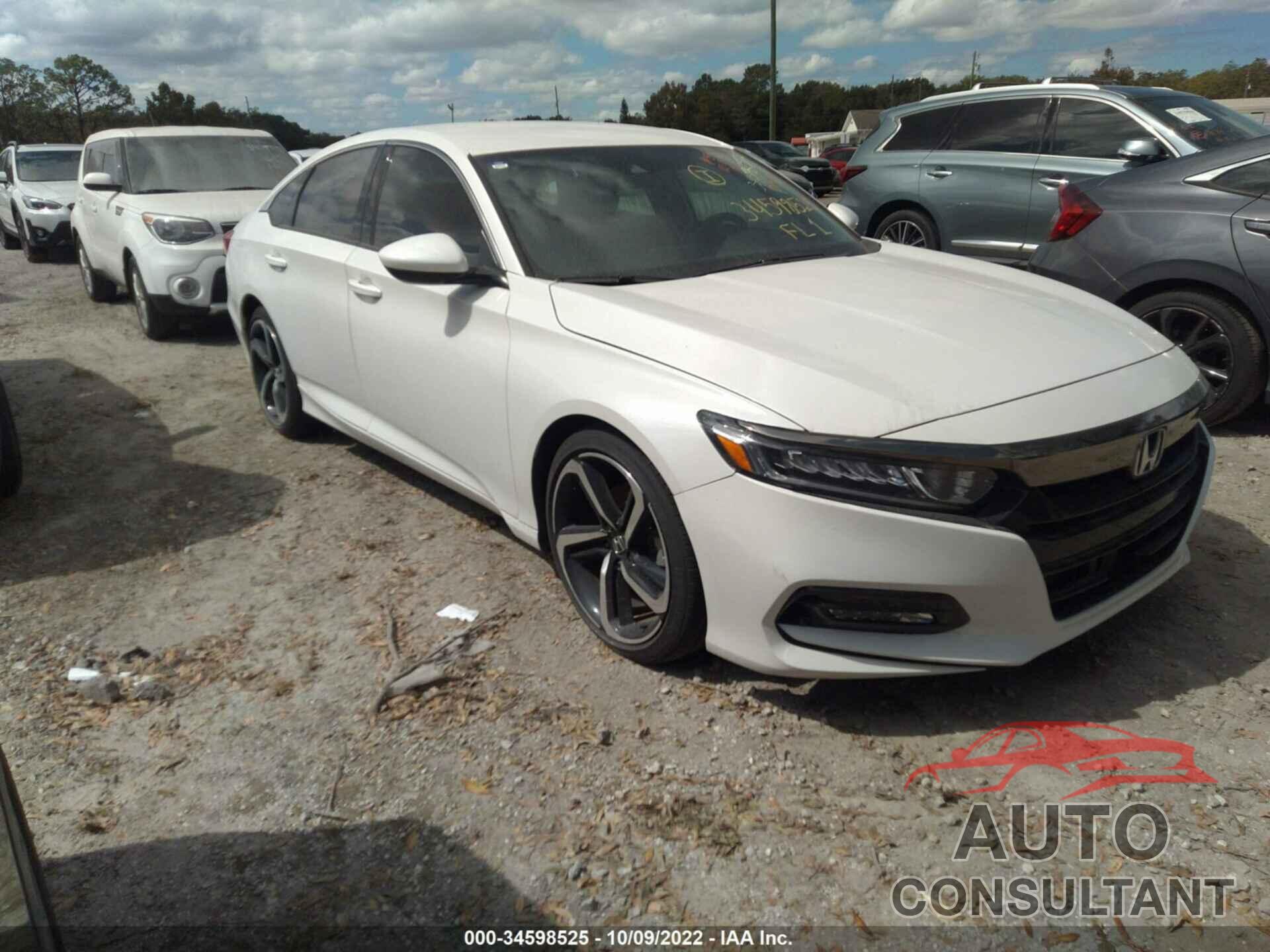 HONDA ACCORD SEDAN 2019 - 1HGCV1F3XKA166305