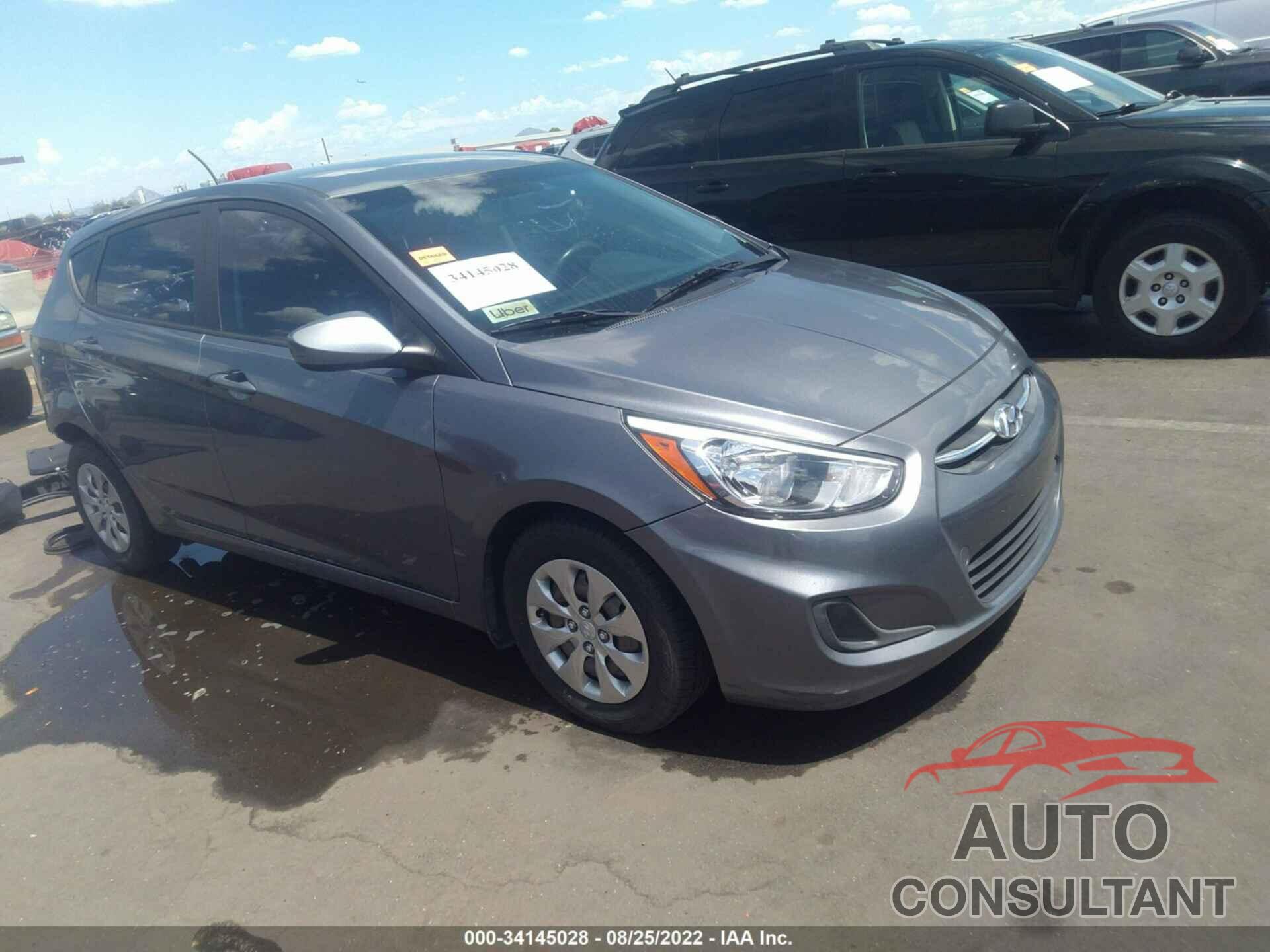 HYUNDAI ACCENT 2017 - KMHCT5AE7HU331380