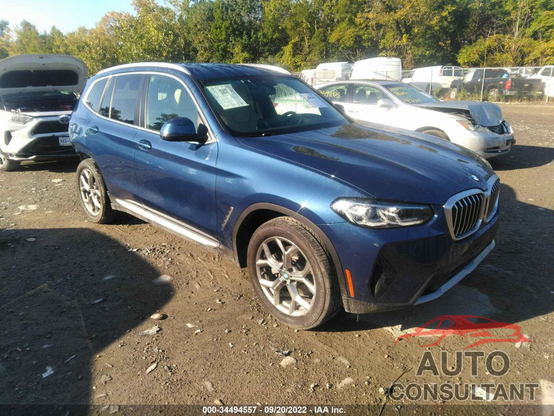 BMW X3 2022 - 5UX53DP06N9M75874