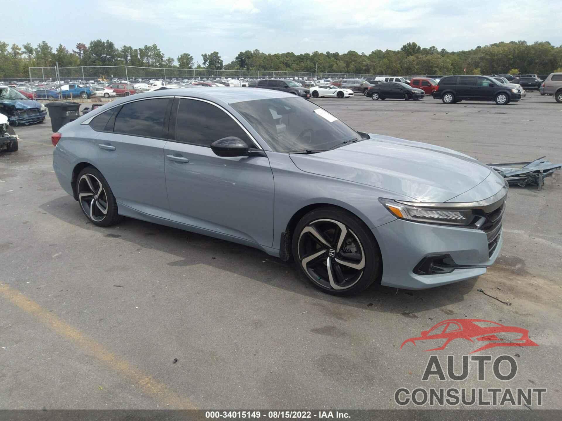 HONDA ACCORD SEDAN 2021 - 1HGCV1F34MA102165