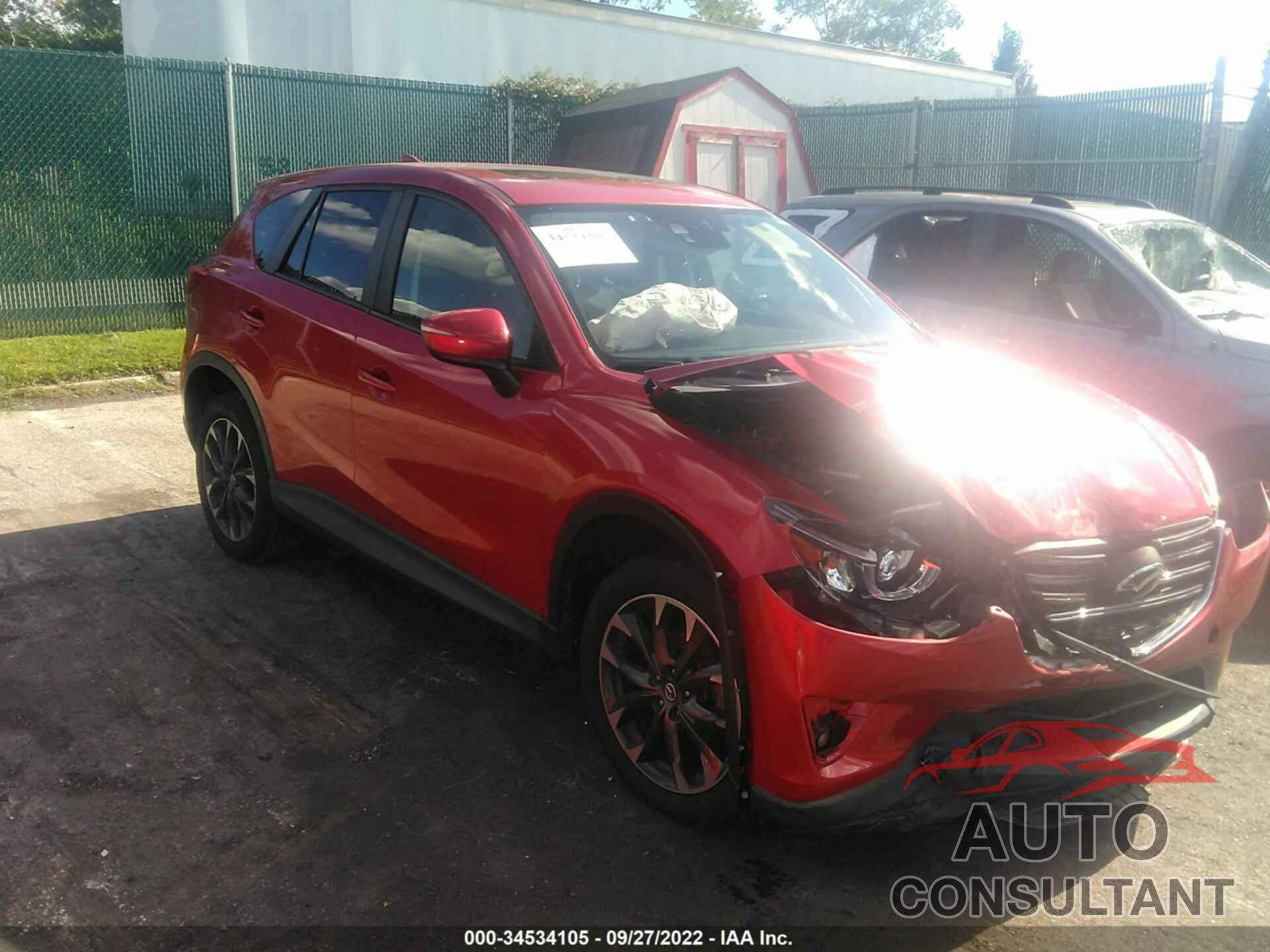 MAZDA CX-5 2016 - JM3KE4DYXG0625850