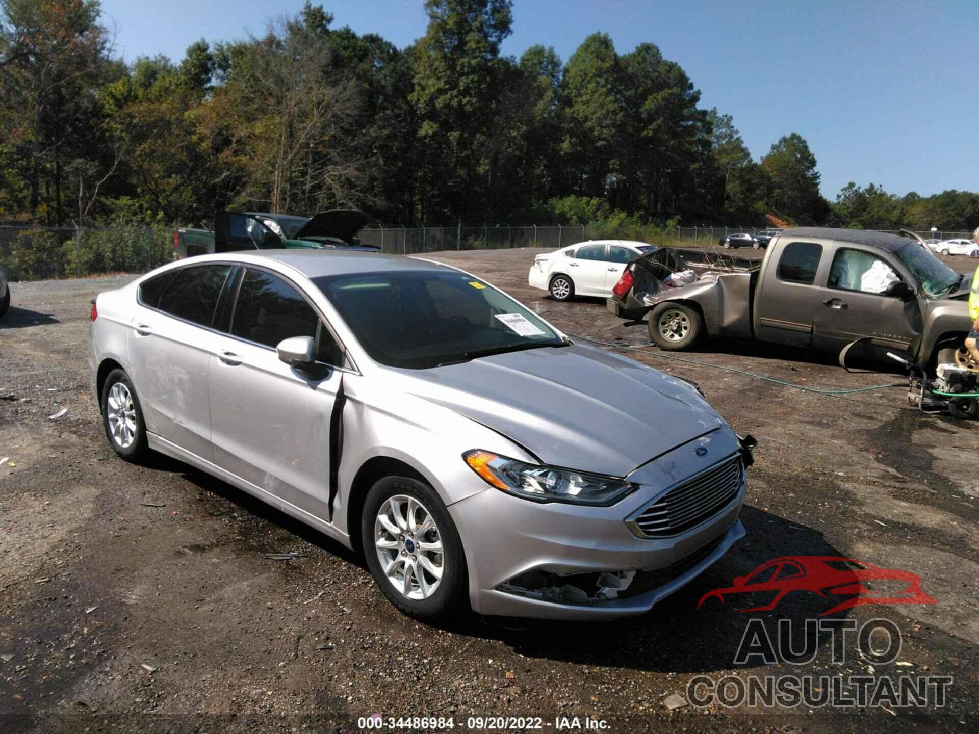 FORD FUSION 2017 - 3FA6P0G74HR309481