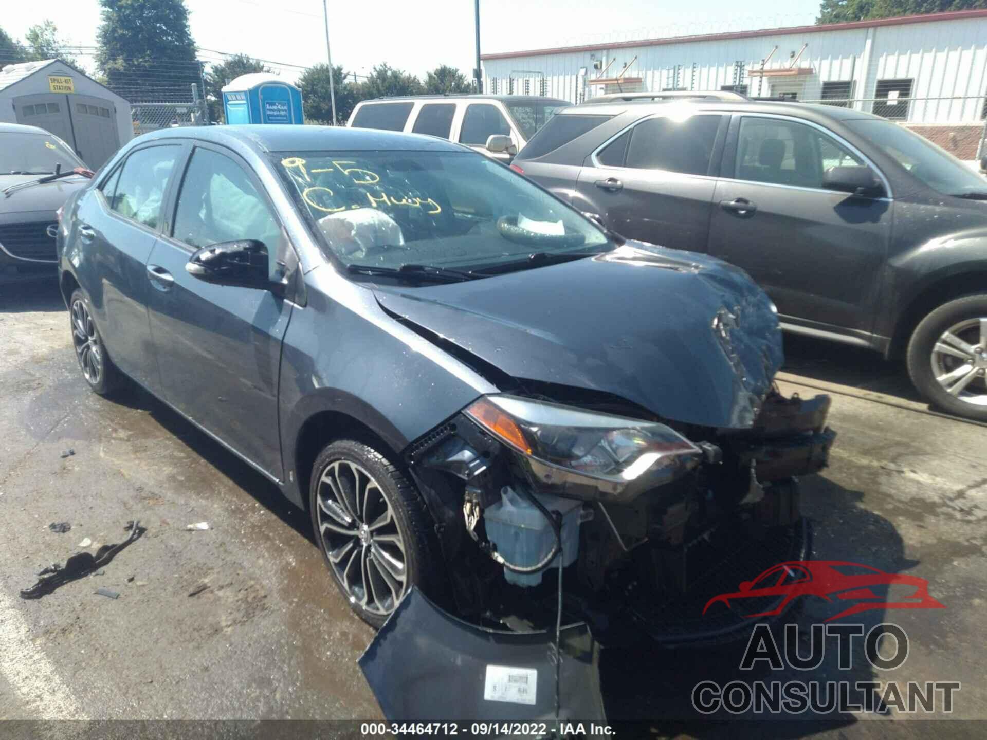 TOYOTA COROLLA 2016 - 5YFBURHE4GP489567