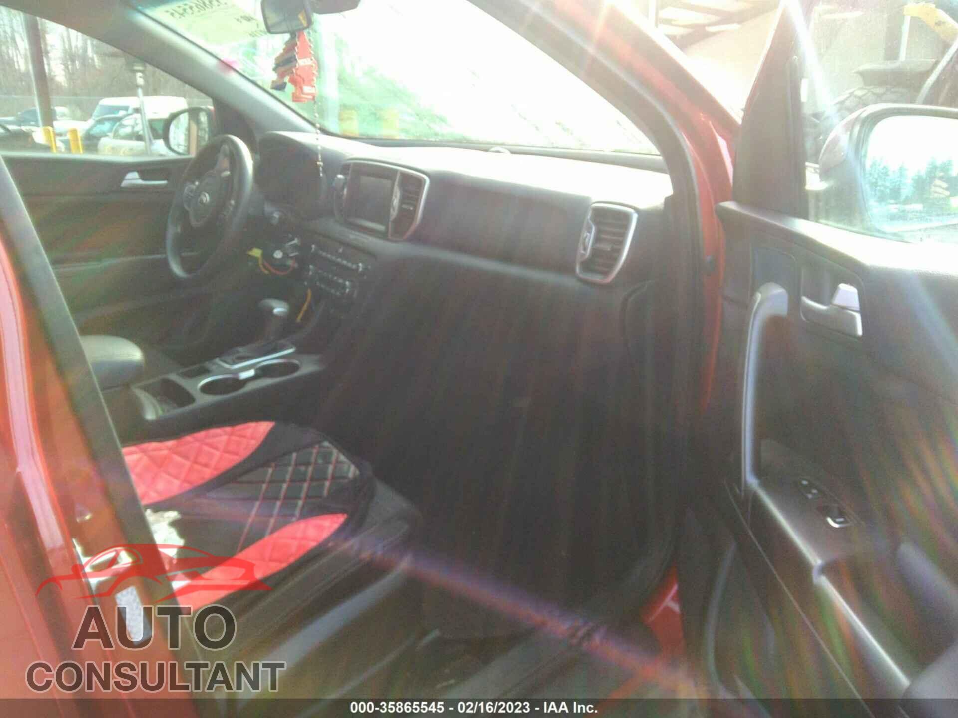 KIA SPORTAGE 2019 - KNDPMCAC2K7616256