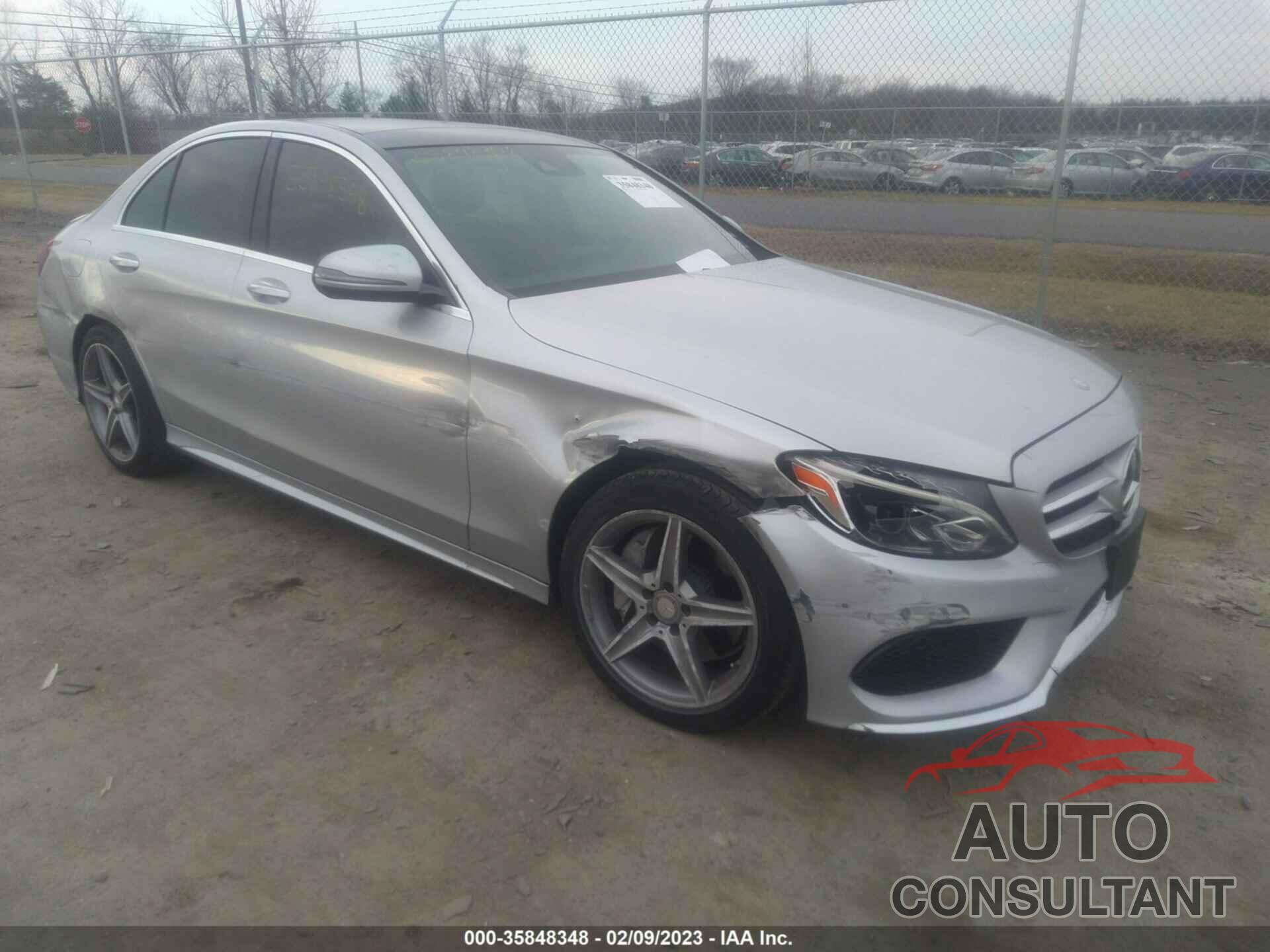 MERCEDES-BENZ C-CLASS 2016 - 55SWF4KB4GU158110