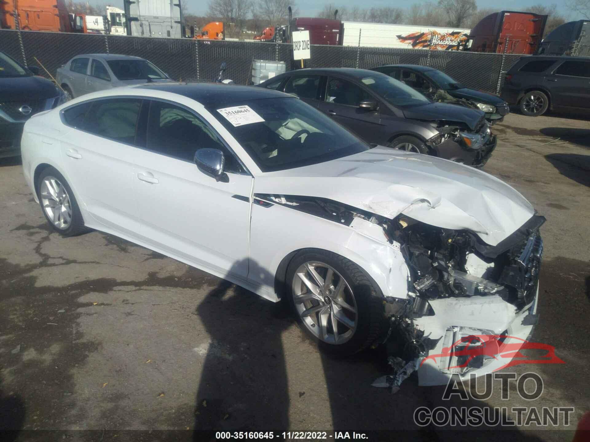 AUDI S5 SPORTBACK 2021 - WAUA4CF52MA037707