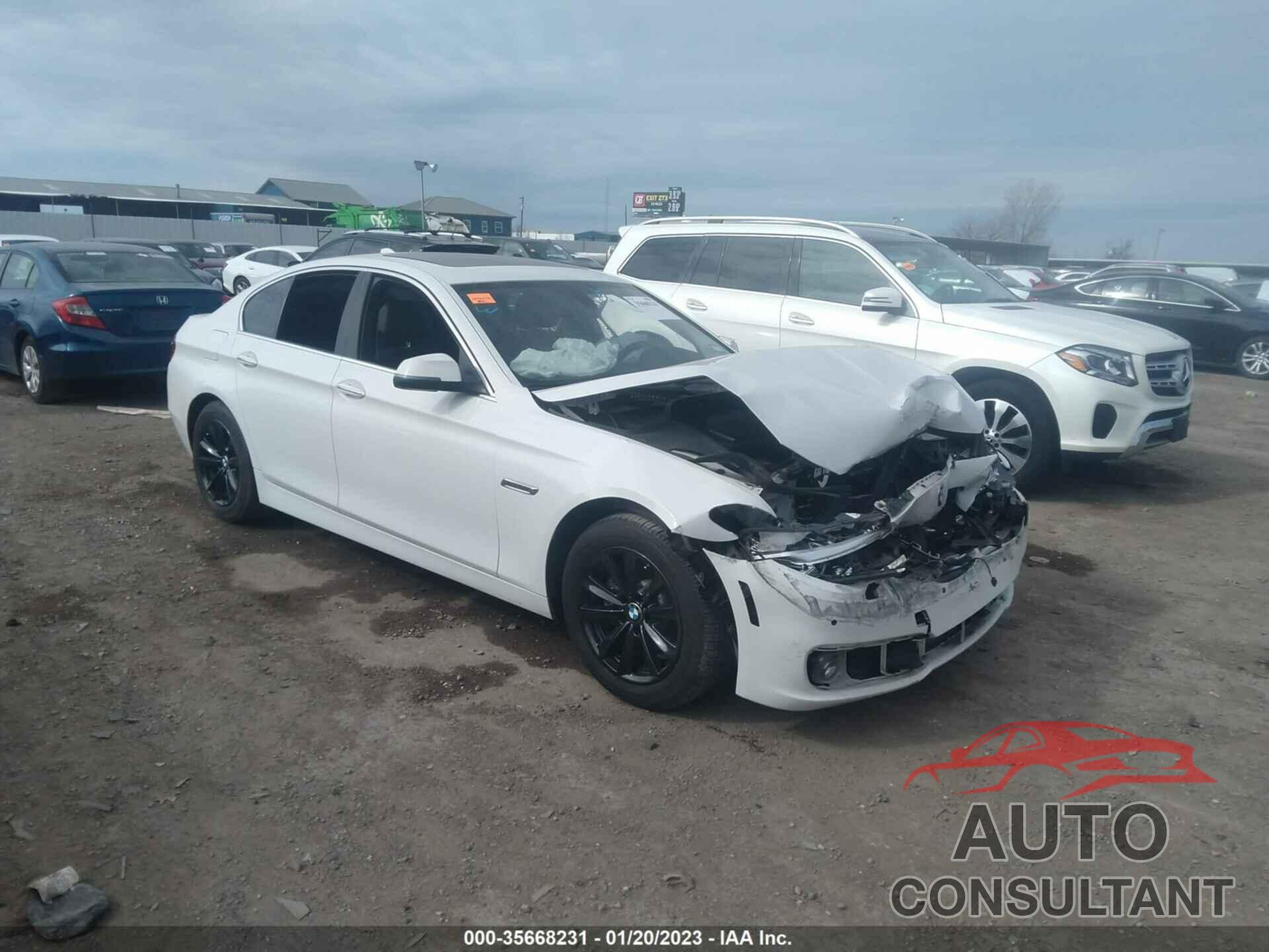 BMW 5 SERIES 2016 - WBA5A5C53GG347036