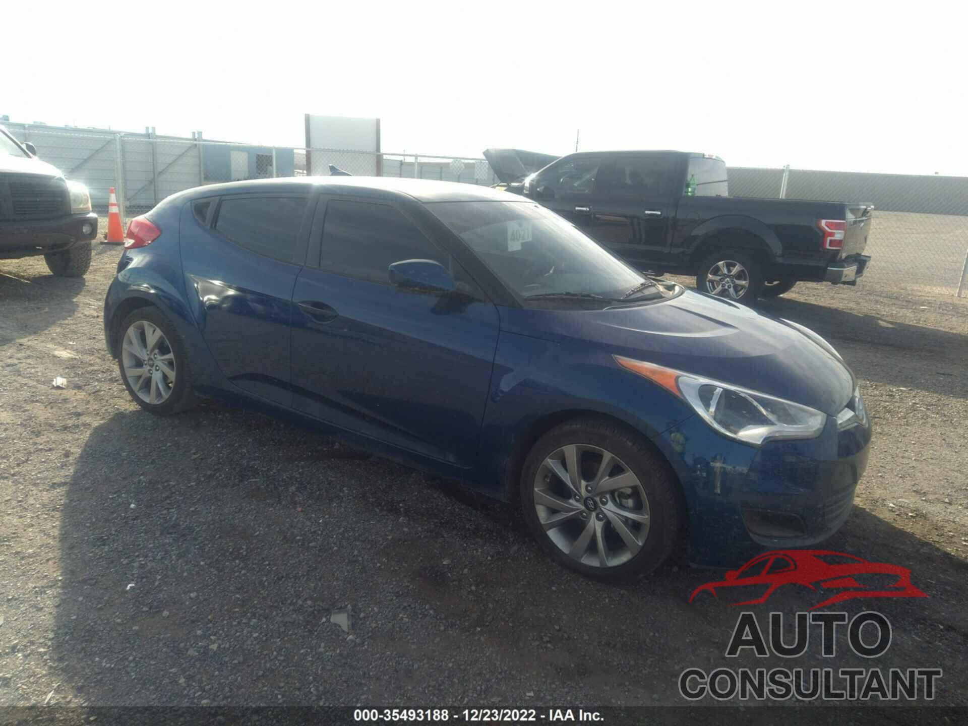 HYUNDAI VELOSTER 2016 - KMHTC6AD6GU287576