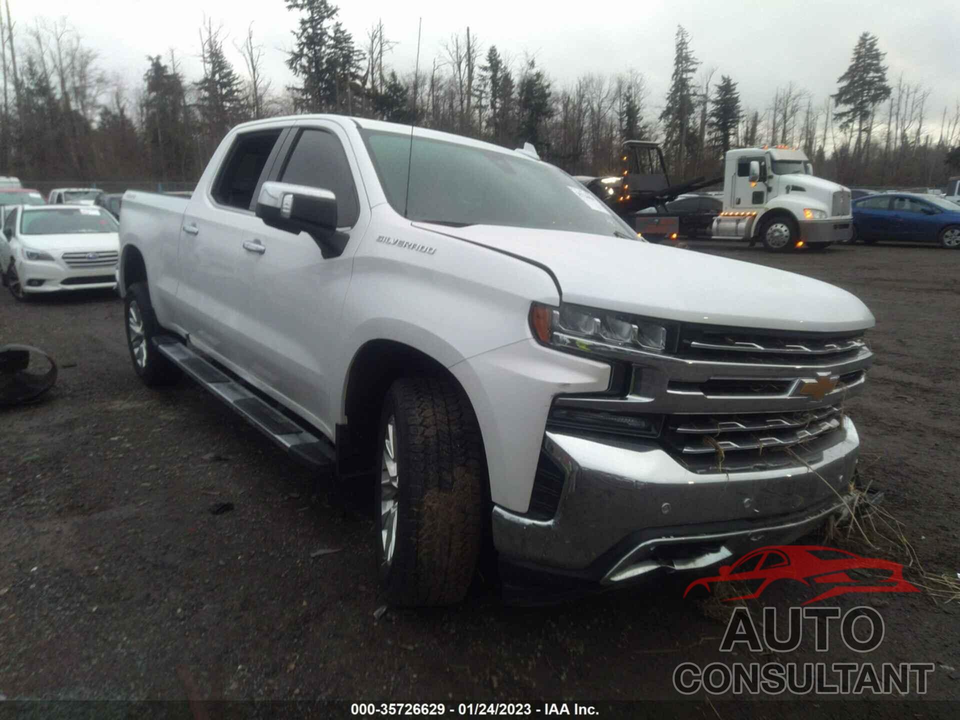 CHEVROLET SILVERADO 1500 2019 - 1GCUYGED2KZ199324