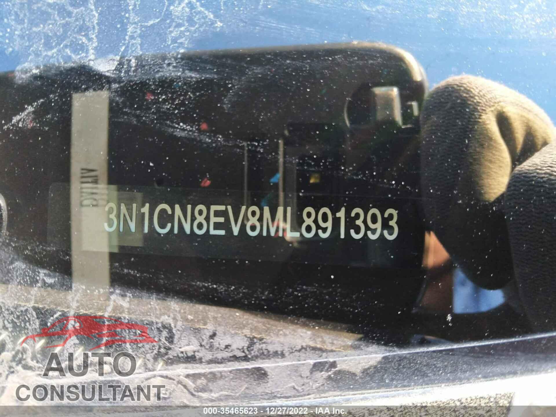 NISSAN VERSA 2021 - 3N1CN8EV8ML891393