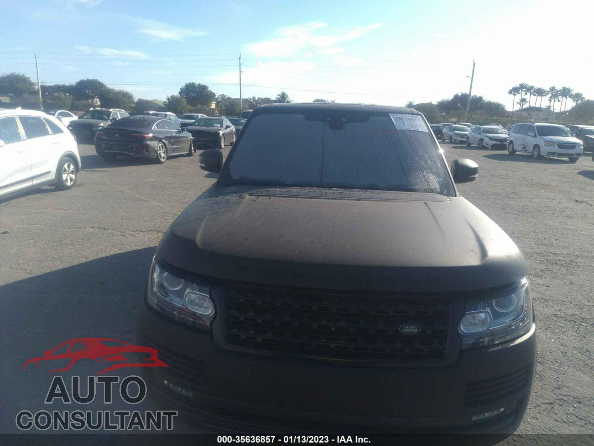 LAND ROVER RANGE ROVER 2017 - SALGS2FV0HA333899