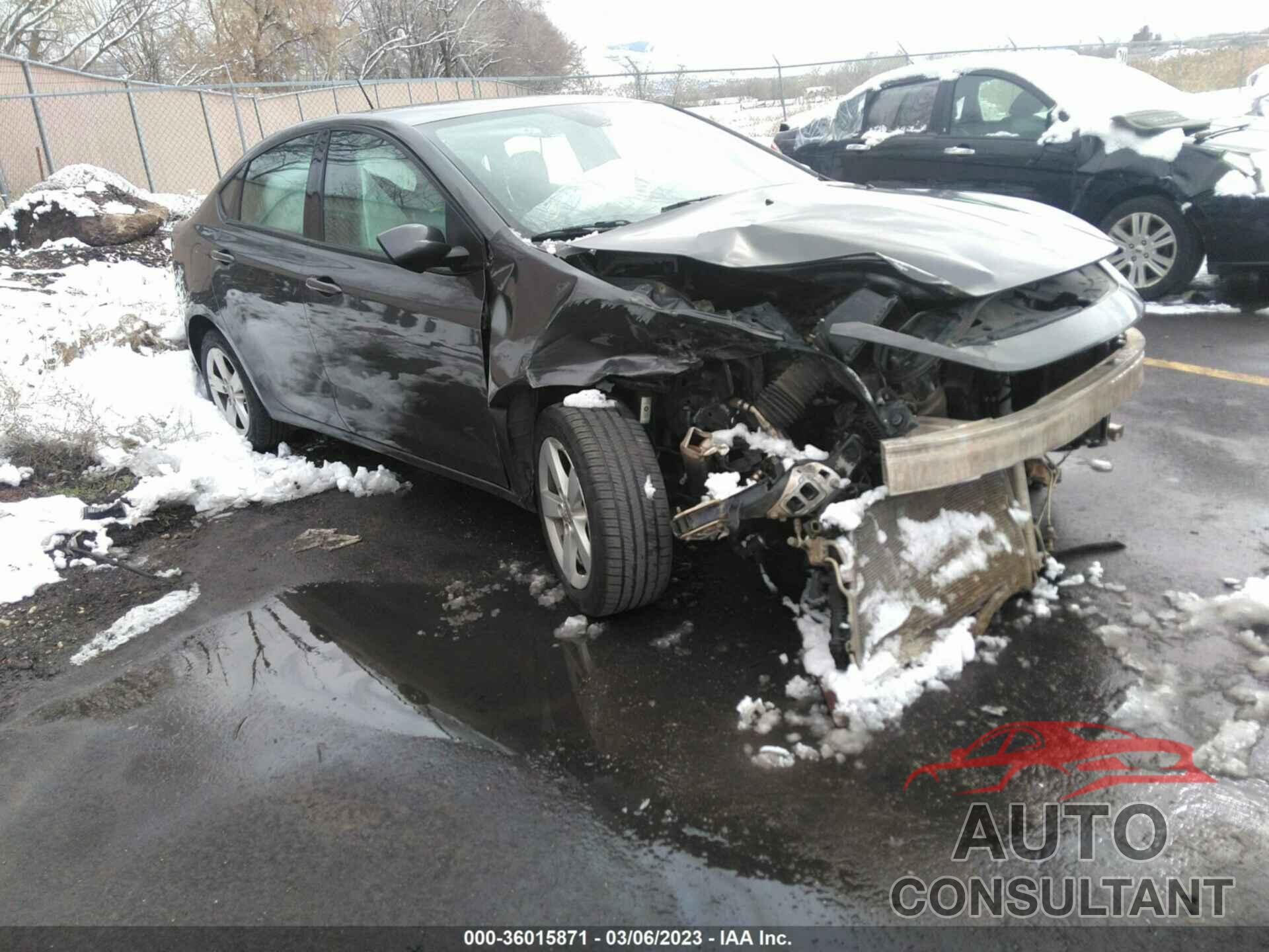 DODGE DART 2015 - 1C3CDFBBXFD320242