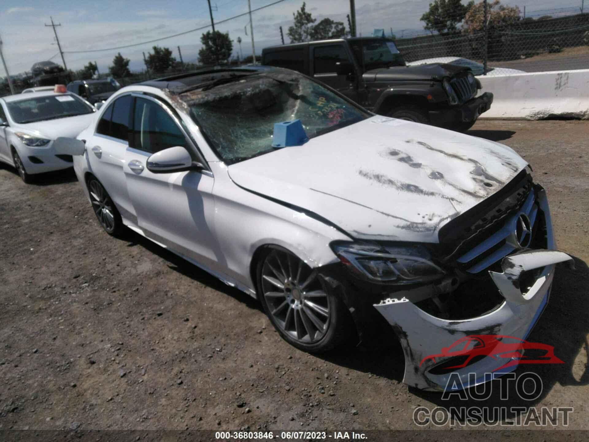 MERCEDES-BENZ C-CLASS 2016 - 55SWF4JB3GU124161