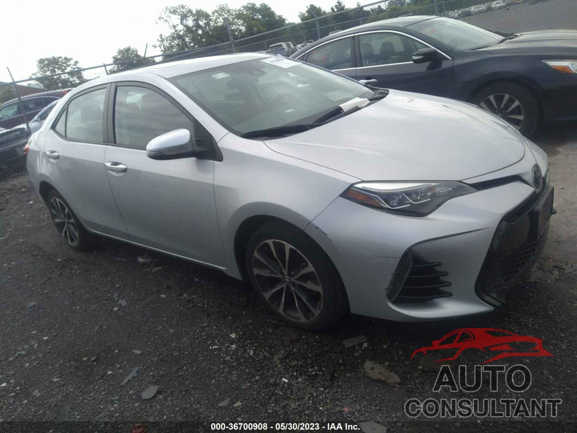 TOYOTA COROLLA 2017 - 2T1BURHE5HC760430