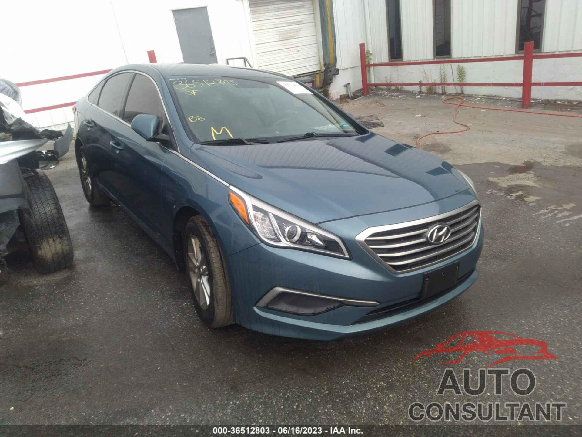 HYUNDAI SONATA 2017 - 5NPE24AF3HH436642