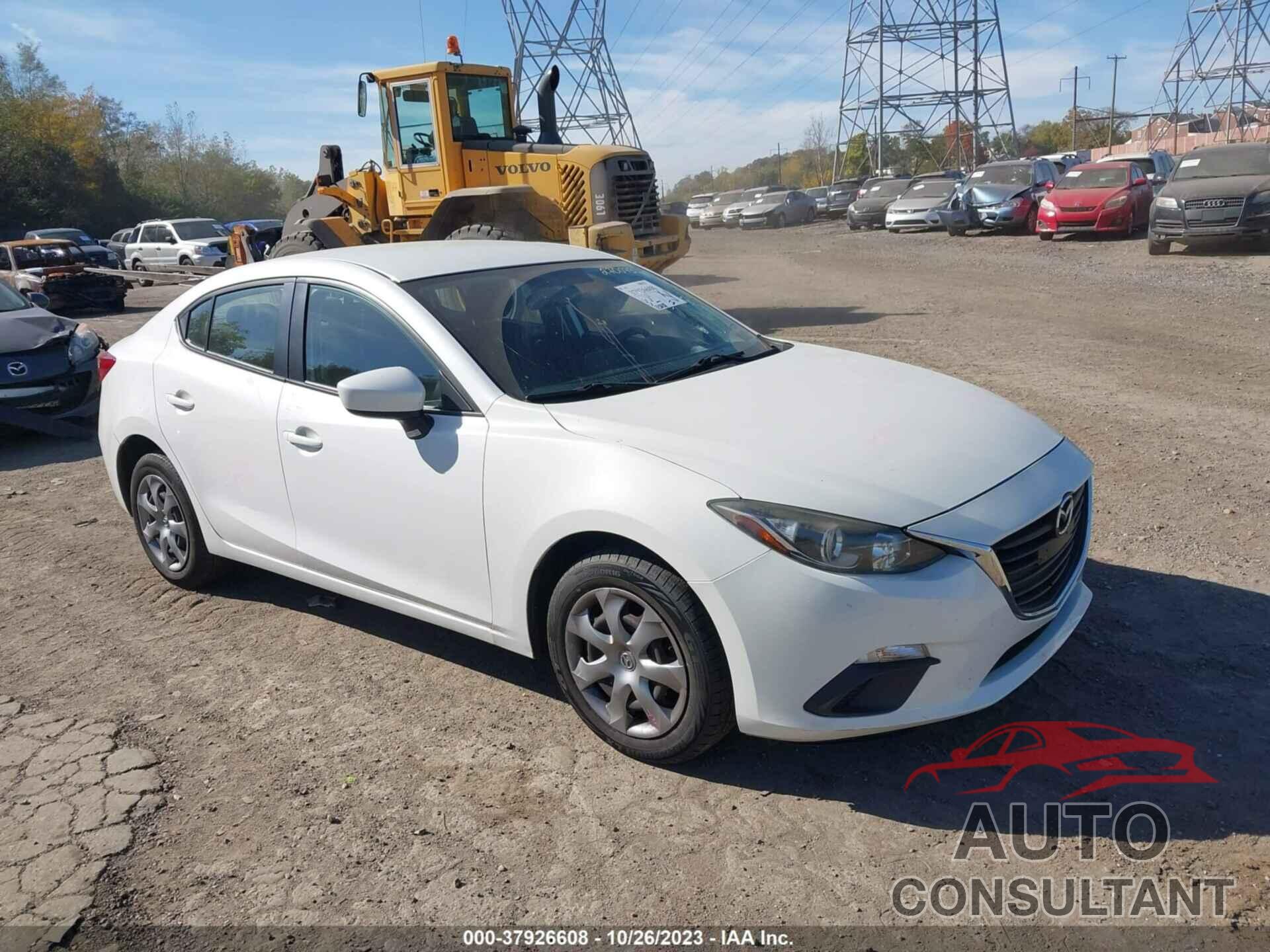 MAZDA MAZDA3 2015 - JM1BM1U78F1270073