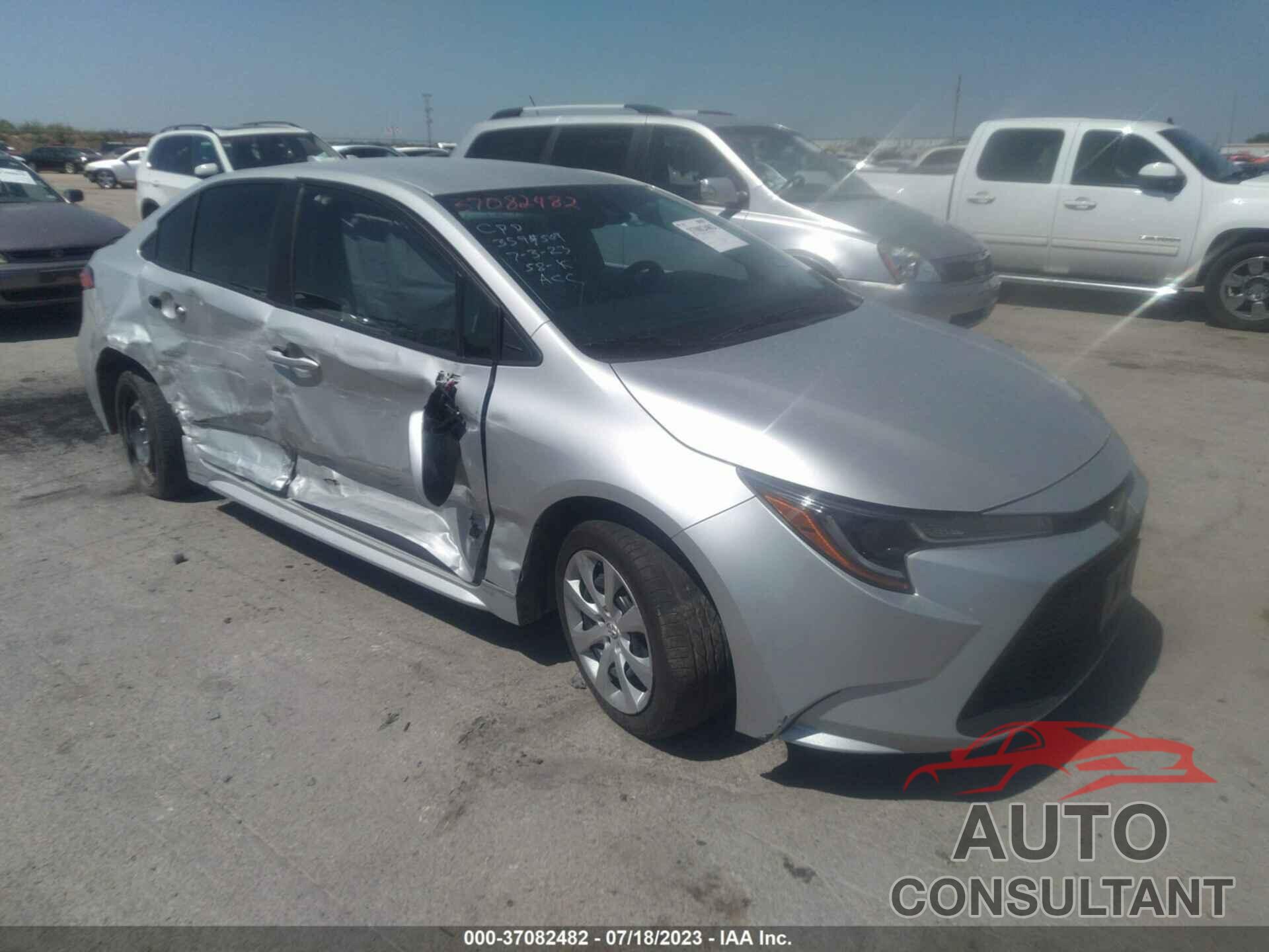 TOYOTA COROLLA 2020 - 5YFEPRAE7LP065535