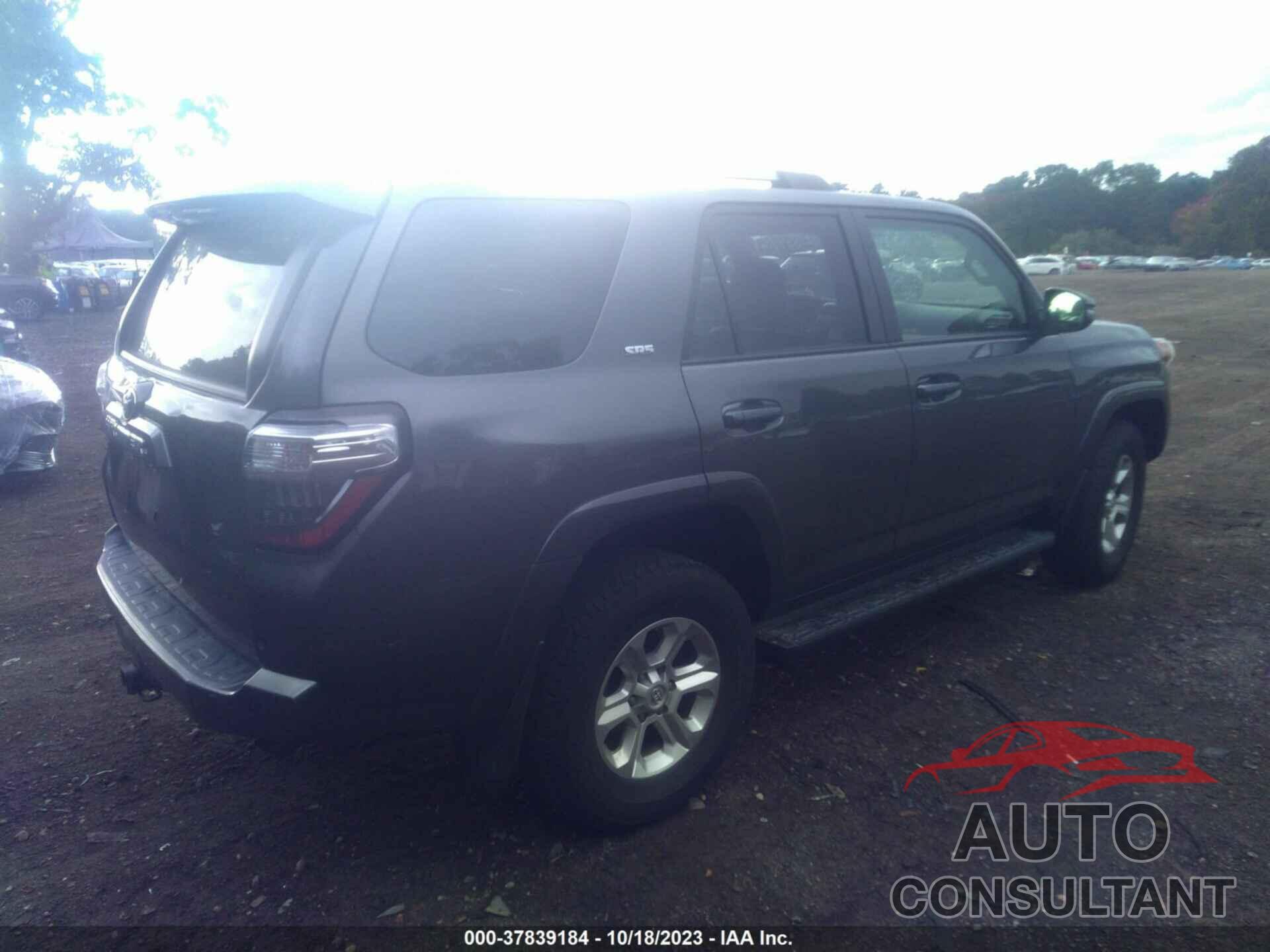 TOYOTA 4RUNNER 2019 - JTEBU5JR8K5624251