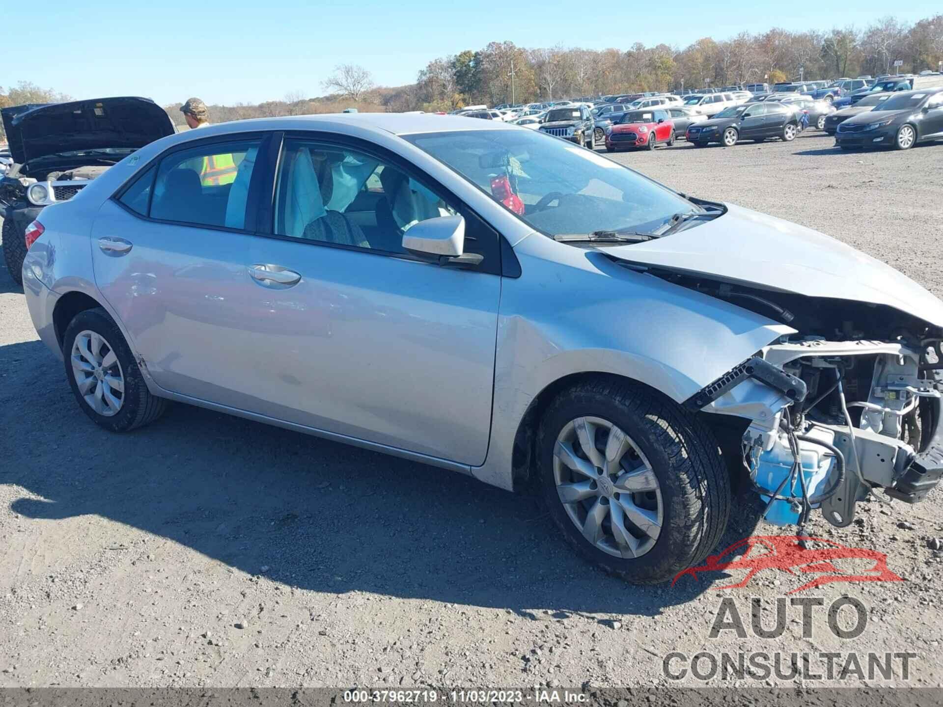 TOYOTA COROLLA 2015 - 2T1BURHE2FC435084