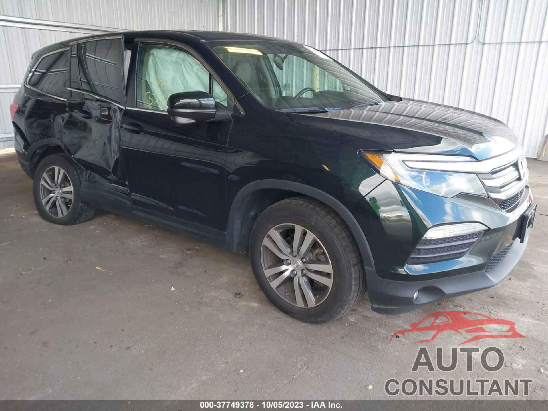 HONDA PILOT 2017 - 5FNYF6H50HB102237