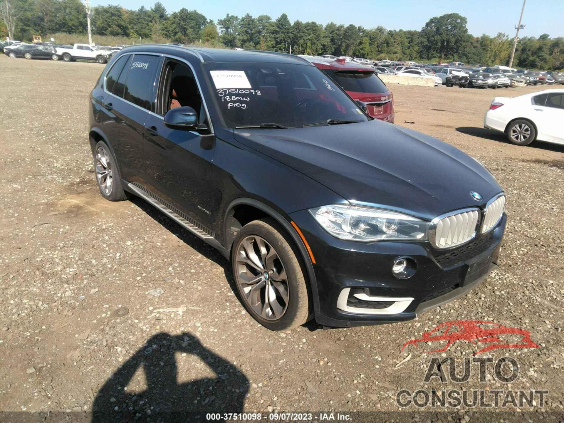 BMW X5 2018 - 5UXKR0C50JL072787