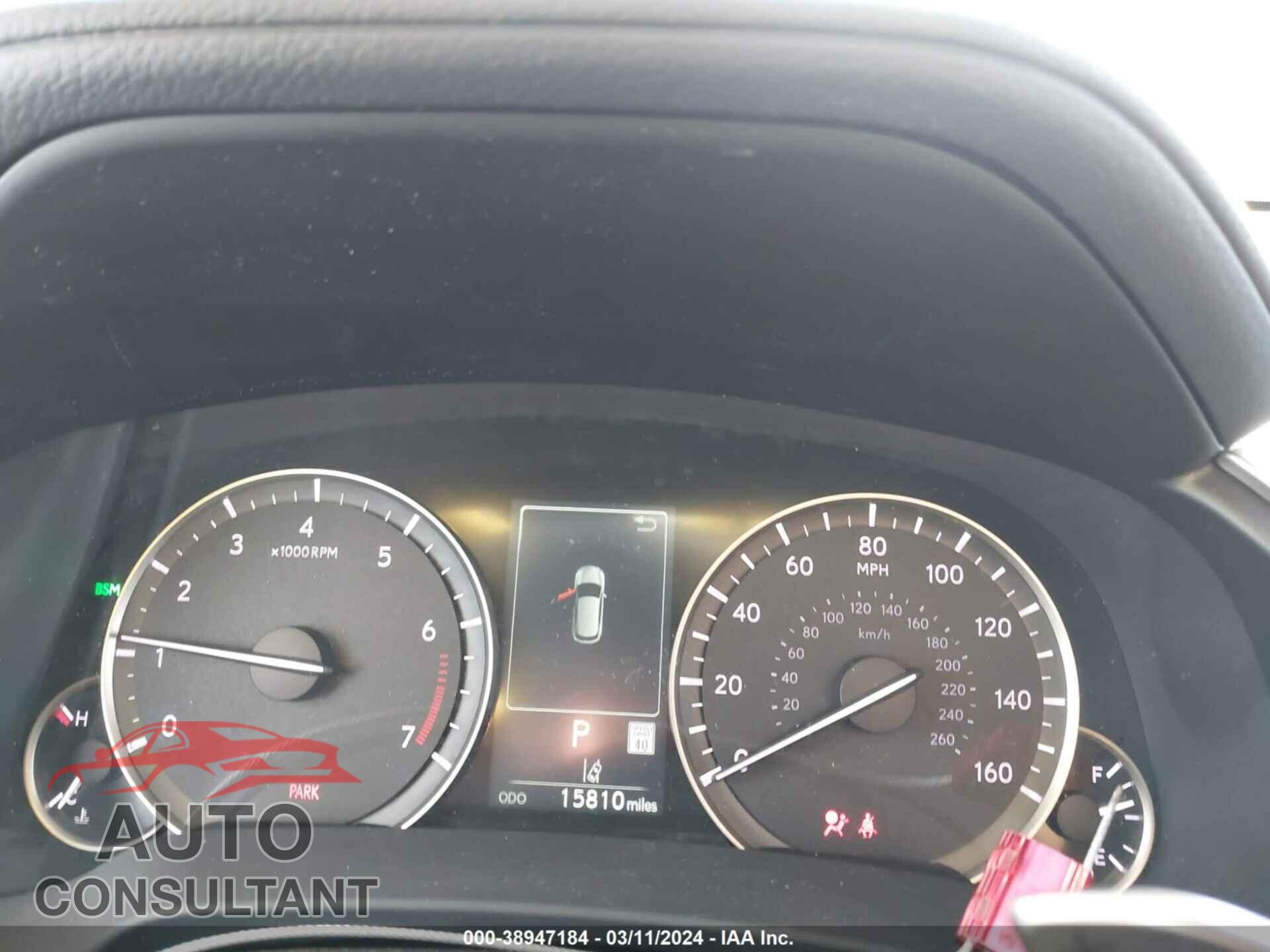 LEXUS RX 350 2020 - 2T2HZMDA4LC242556