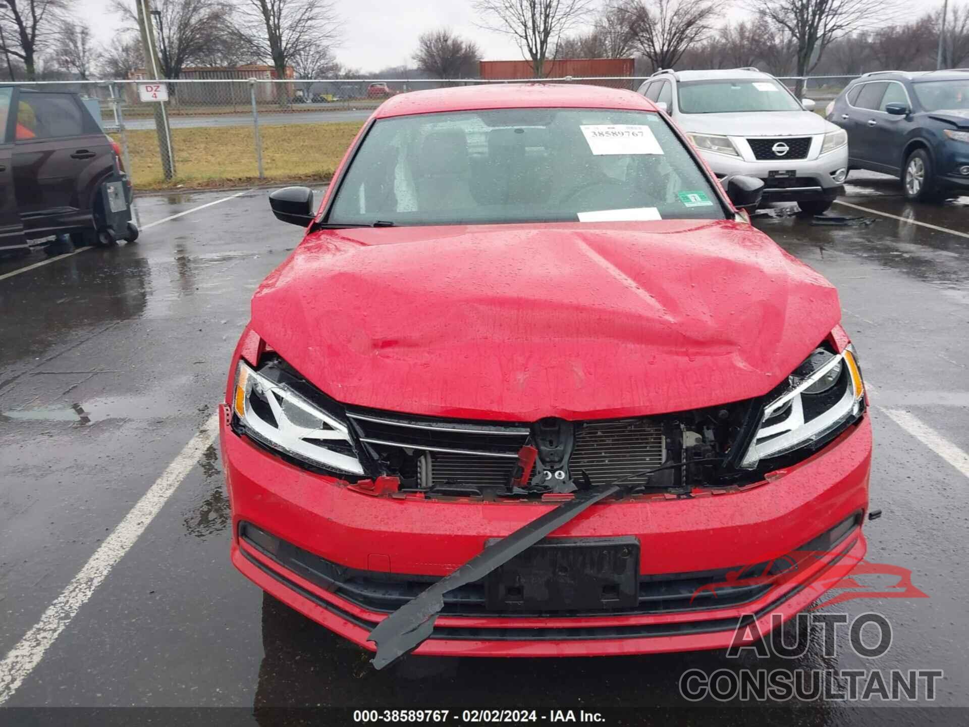 VOLKSWAGEN JETTA 2016 - 3VWD17AJ4GM356664