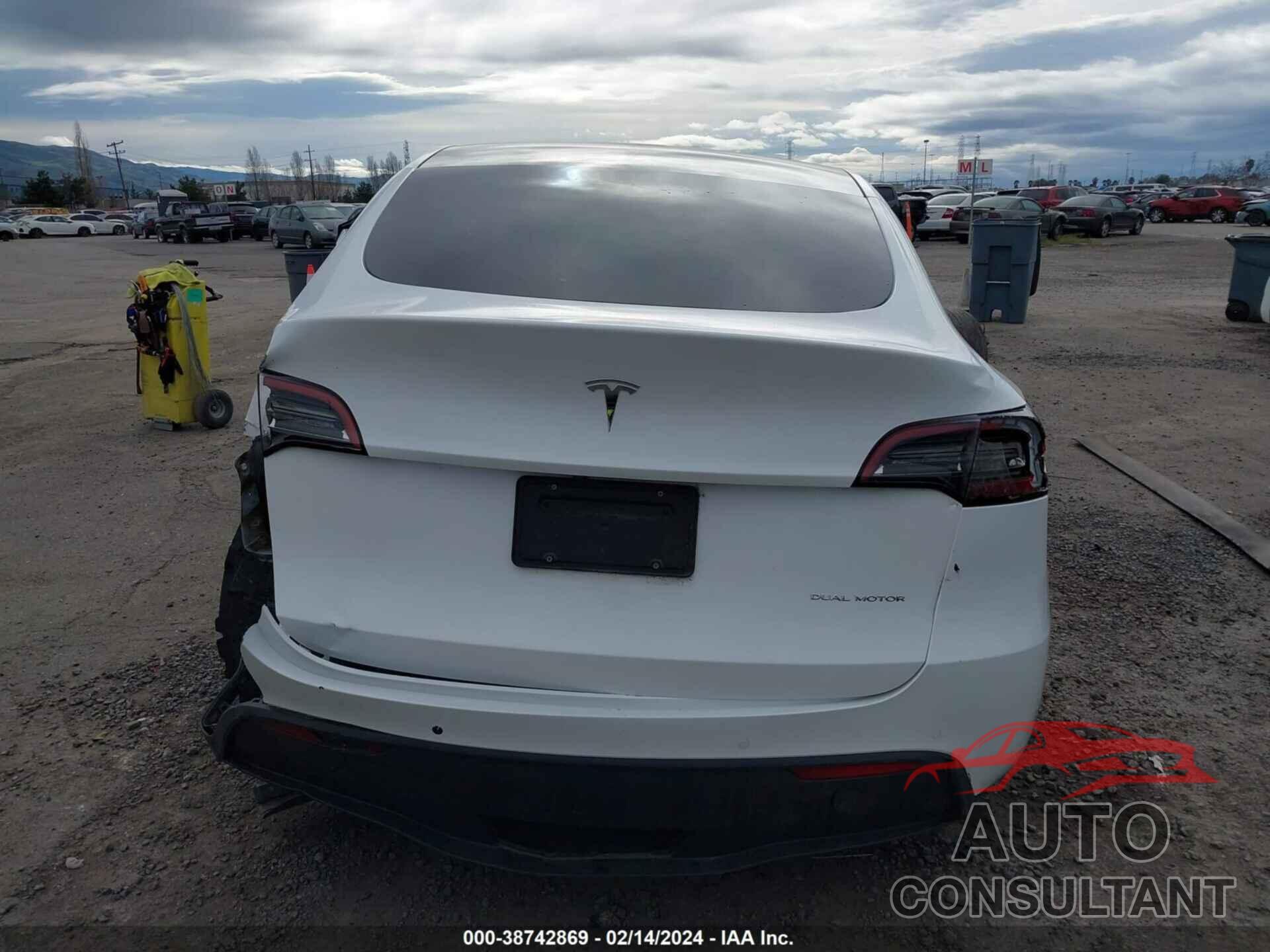 TESLA MODEL Y 2021 - 5YJYGDEE4MF218282