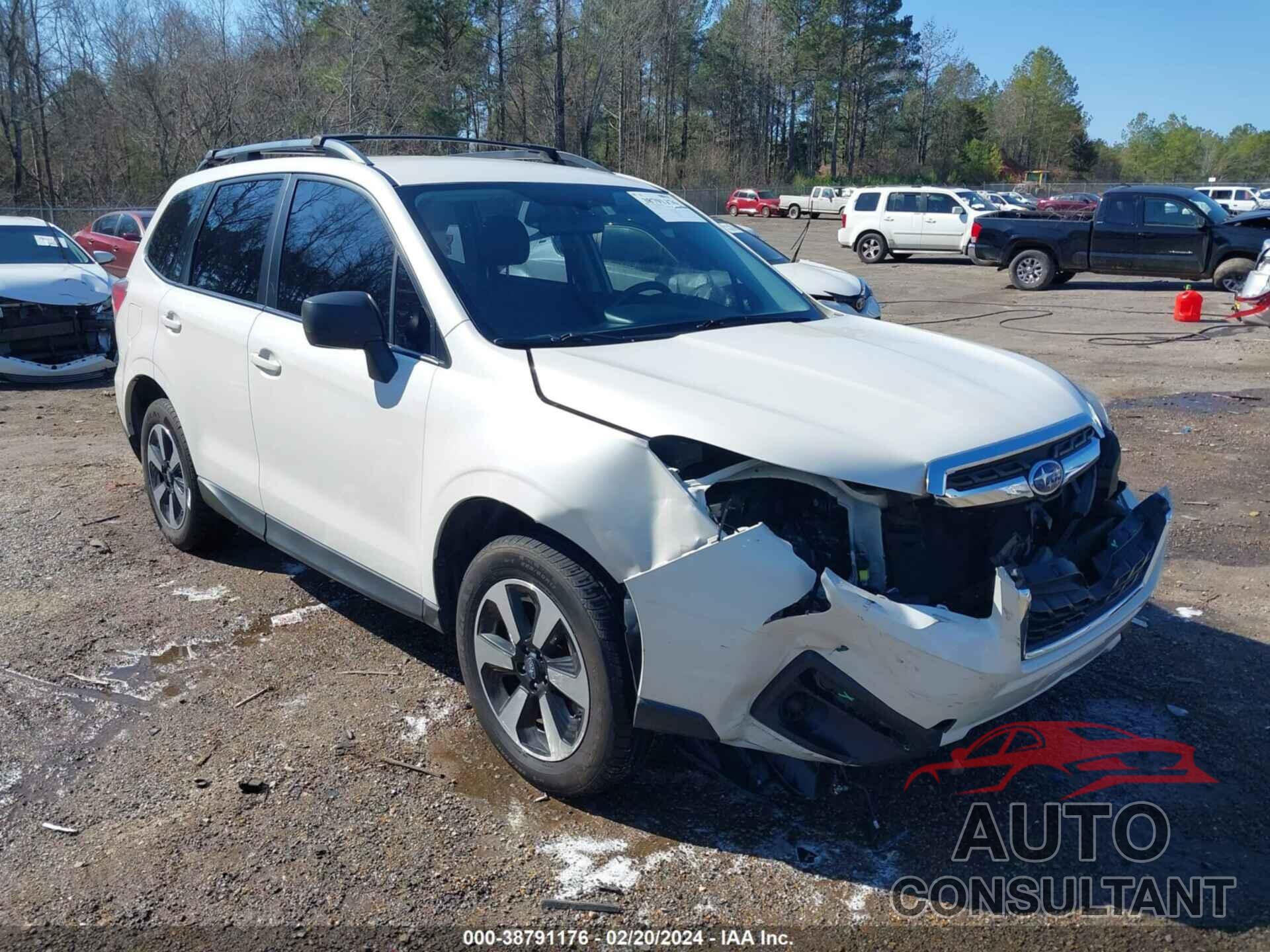 SUBARU FORESTER 2017 - JF2SJABC7HH800151